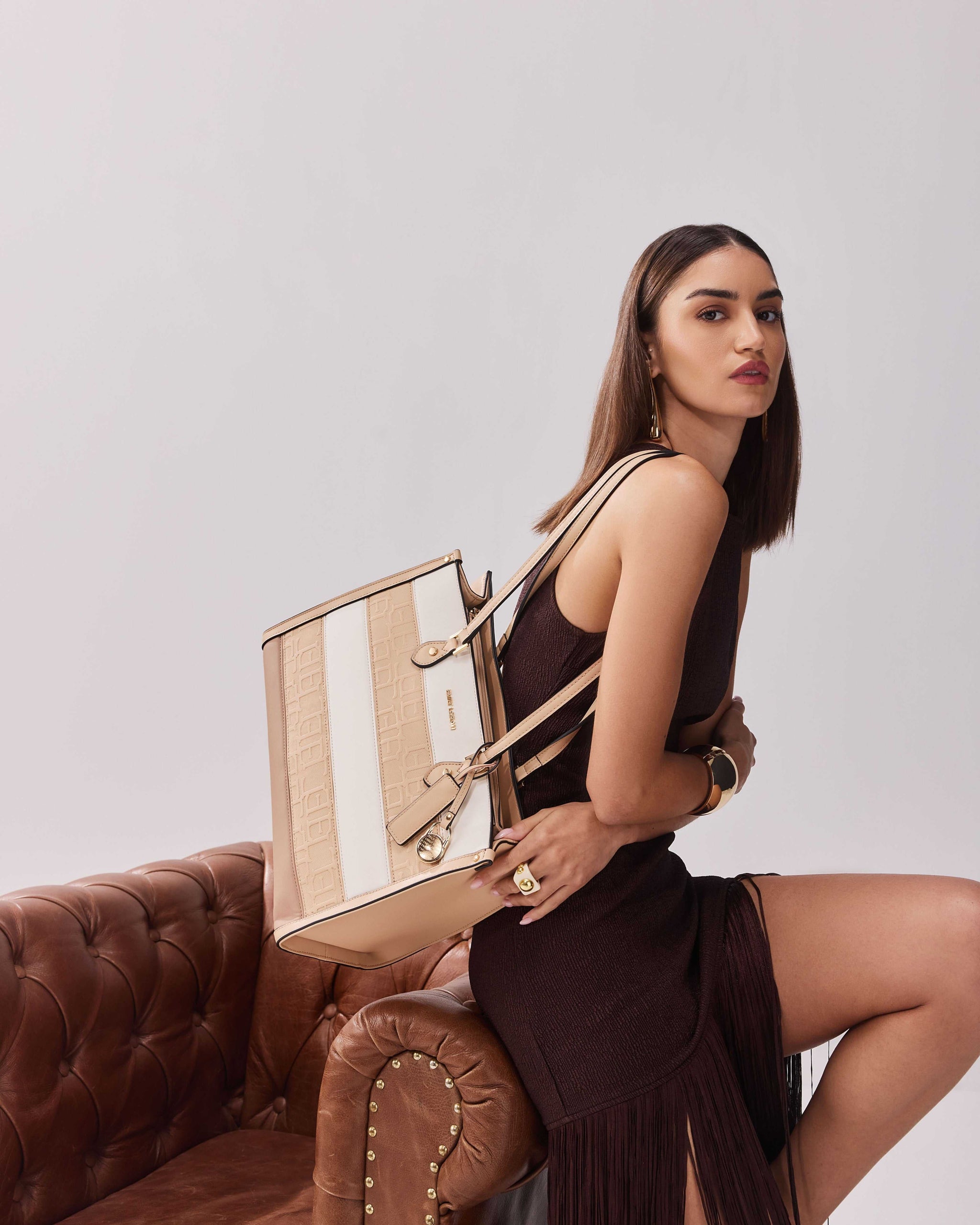 Celara Handbag - Beige