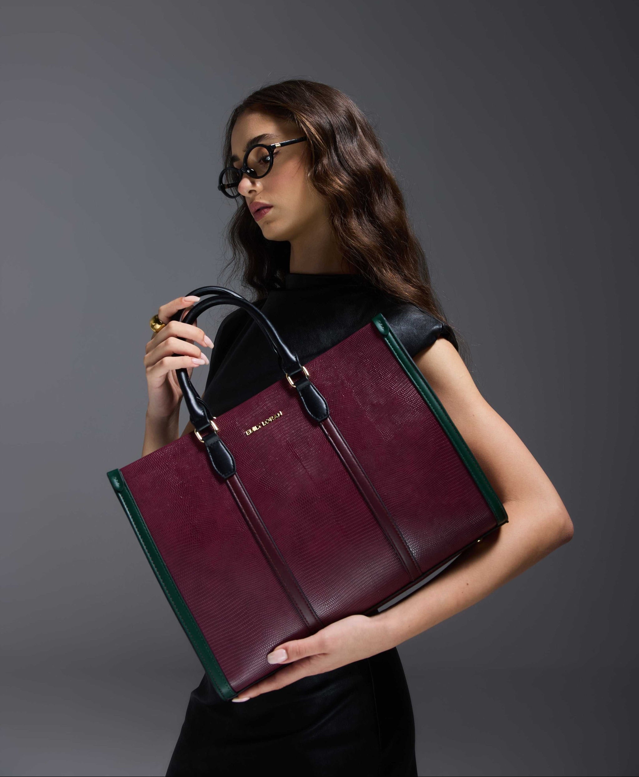 Aurielle Handbag - Wine