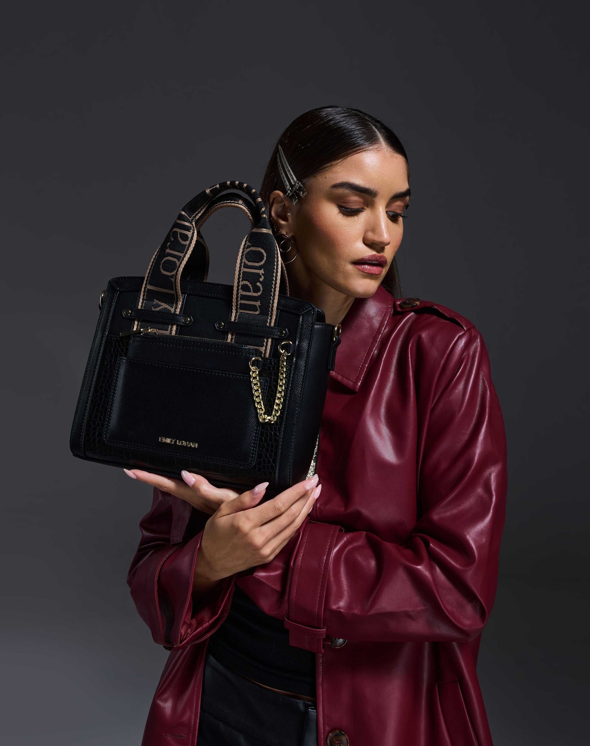 Elara Handbag - Black