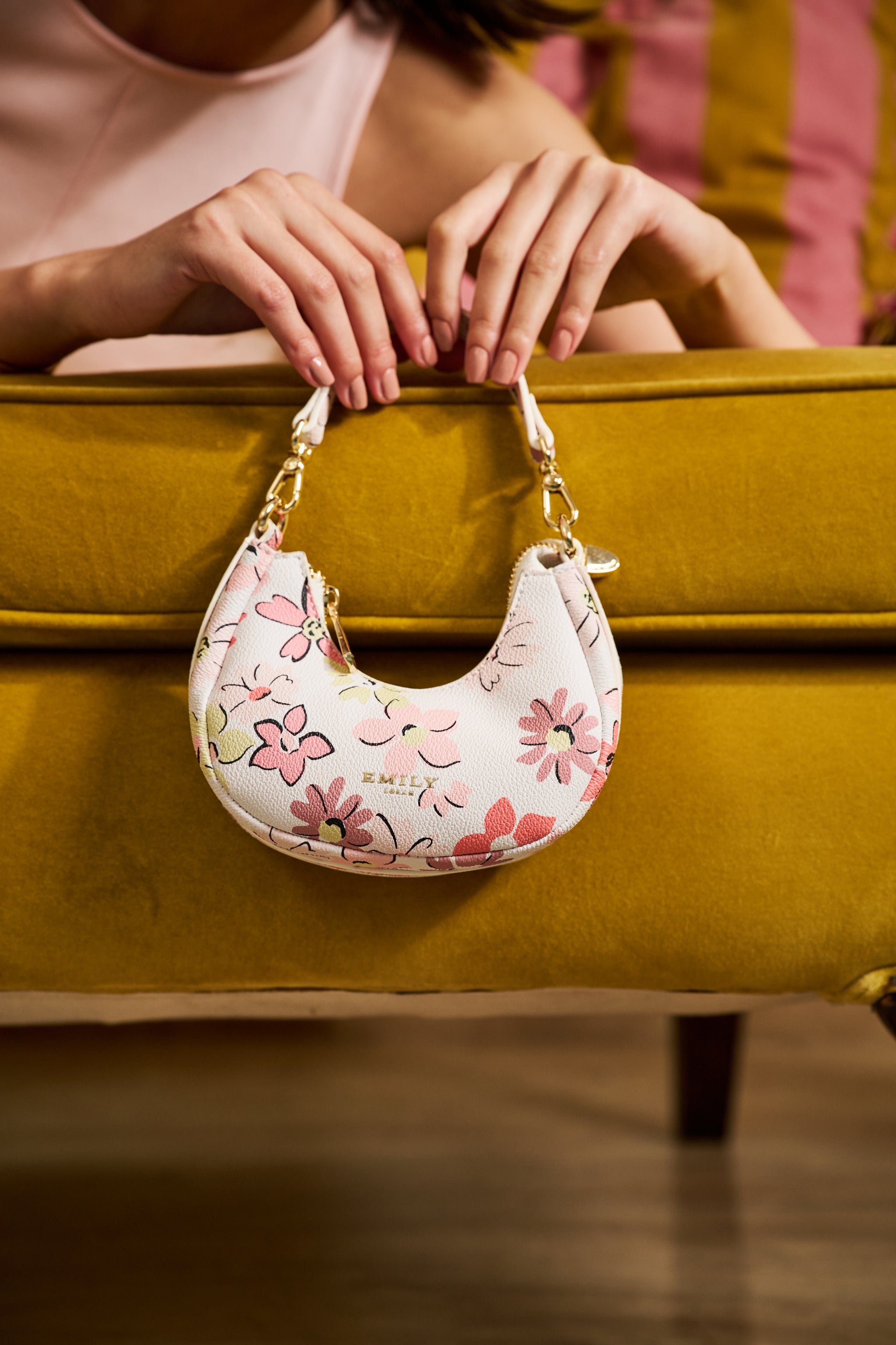 Mini Crescent Bloom Sling - Floral