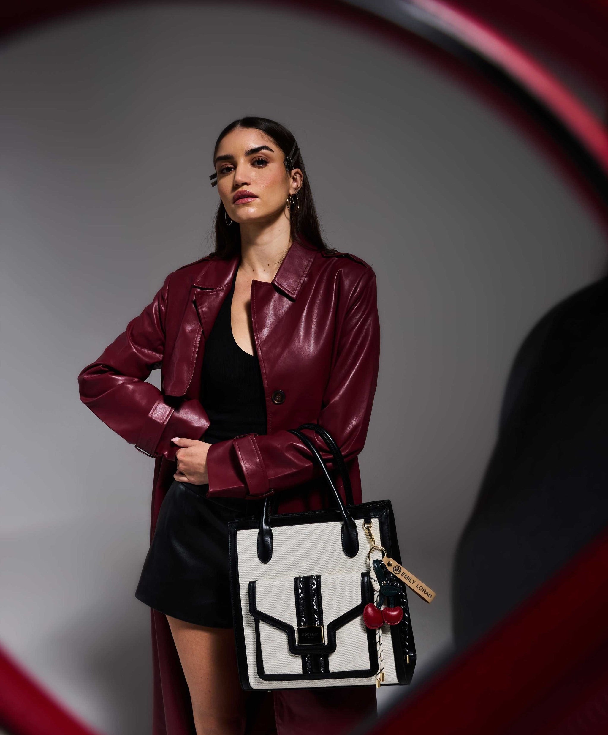 Evogue Charm Bag - Black