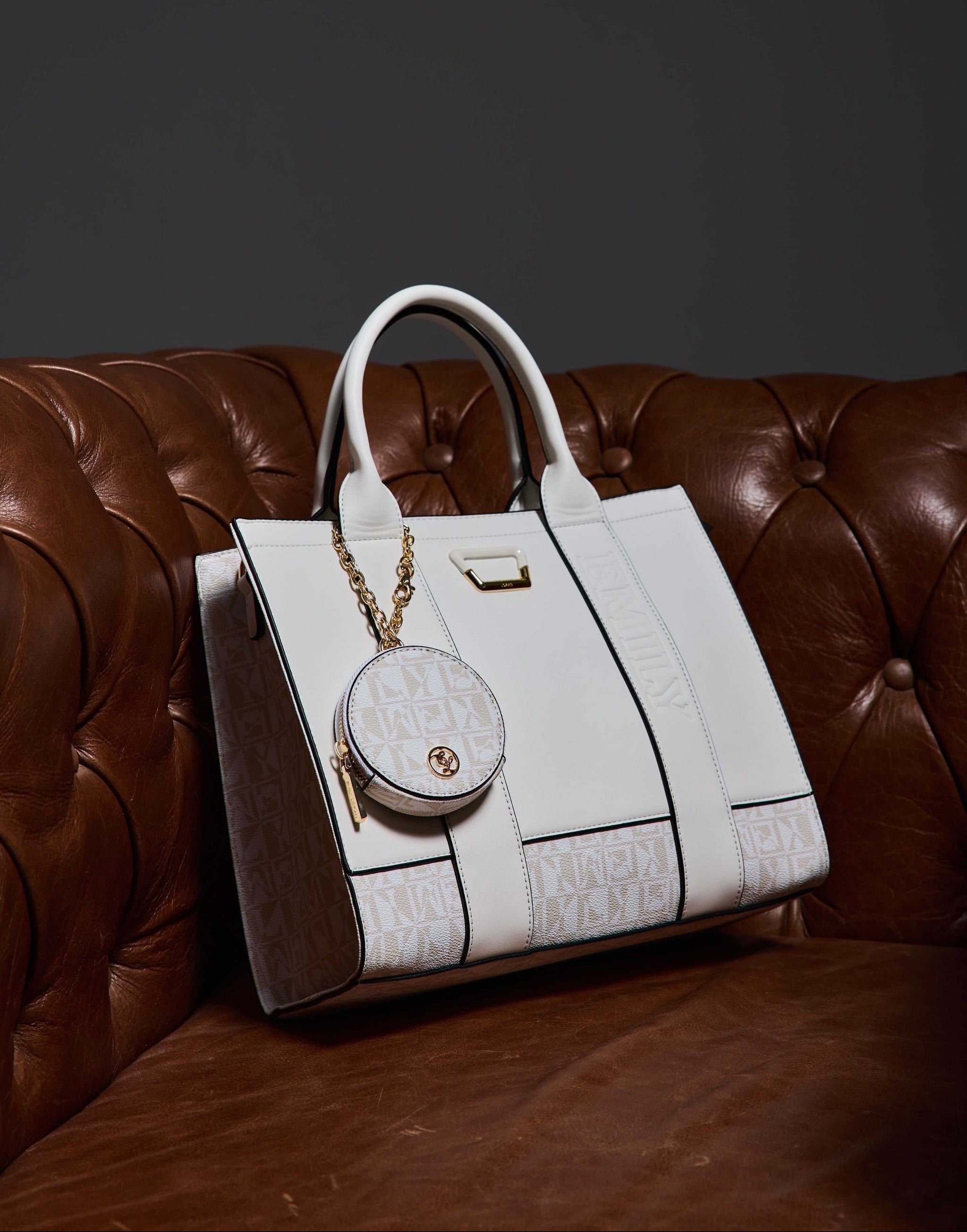 Sienna Pouch Bag - Off White