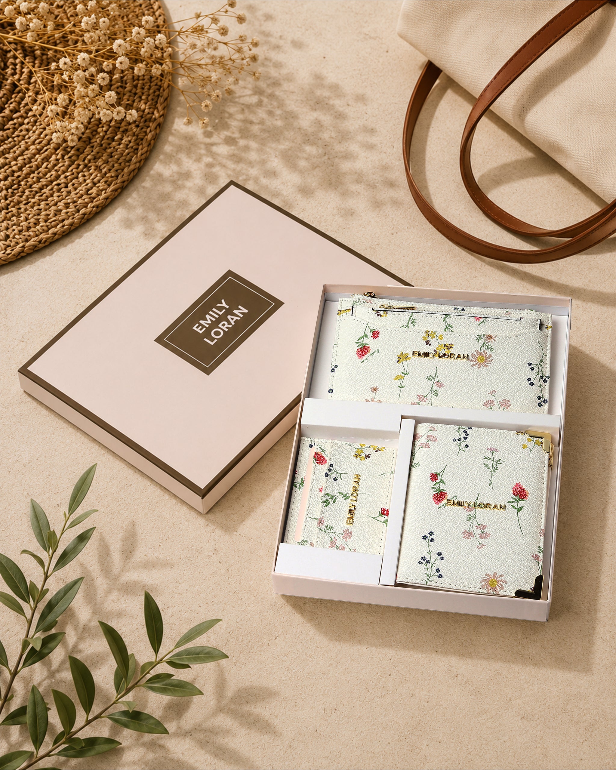 Emily Loran Signature Gift Set- White Floral
