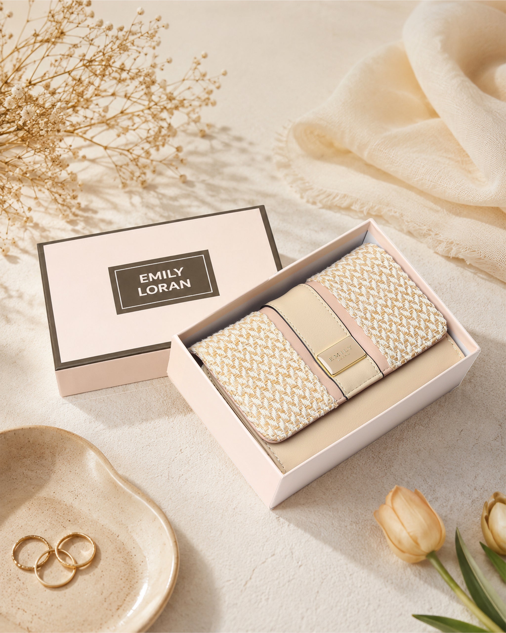Aria Wallet- Apricot