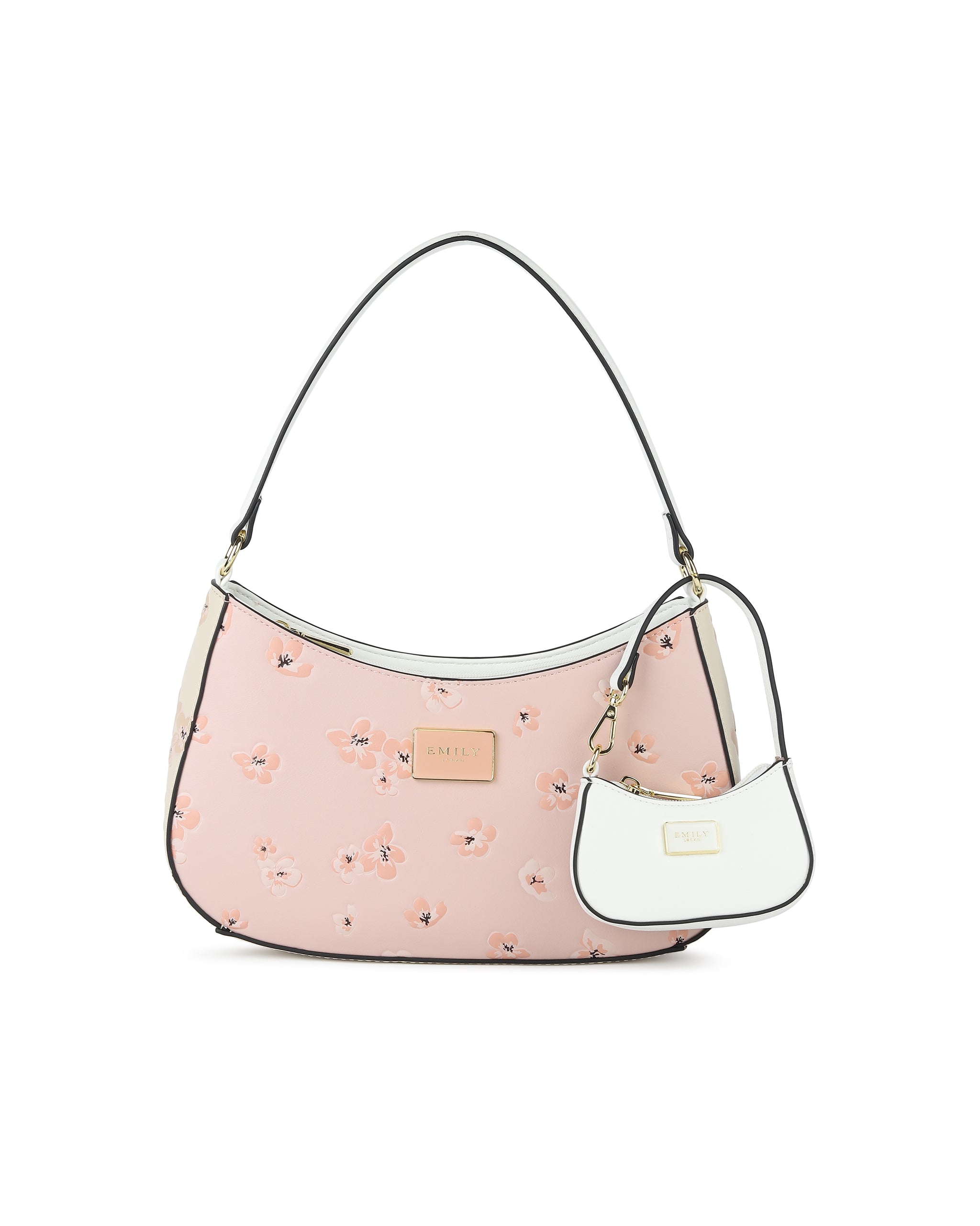 Opaline Duo Shoulder Bag- Pink