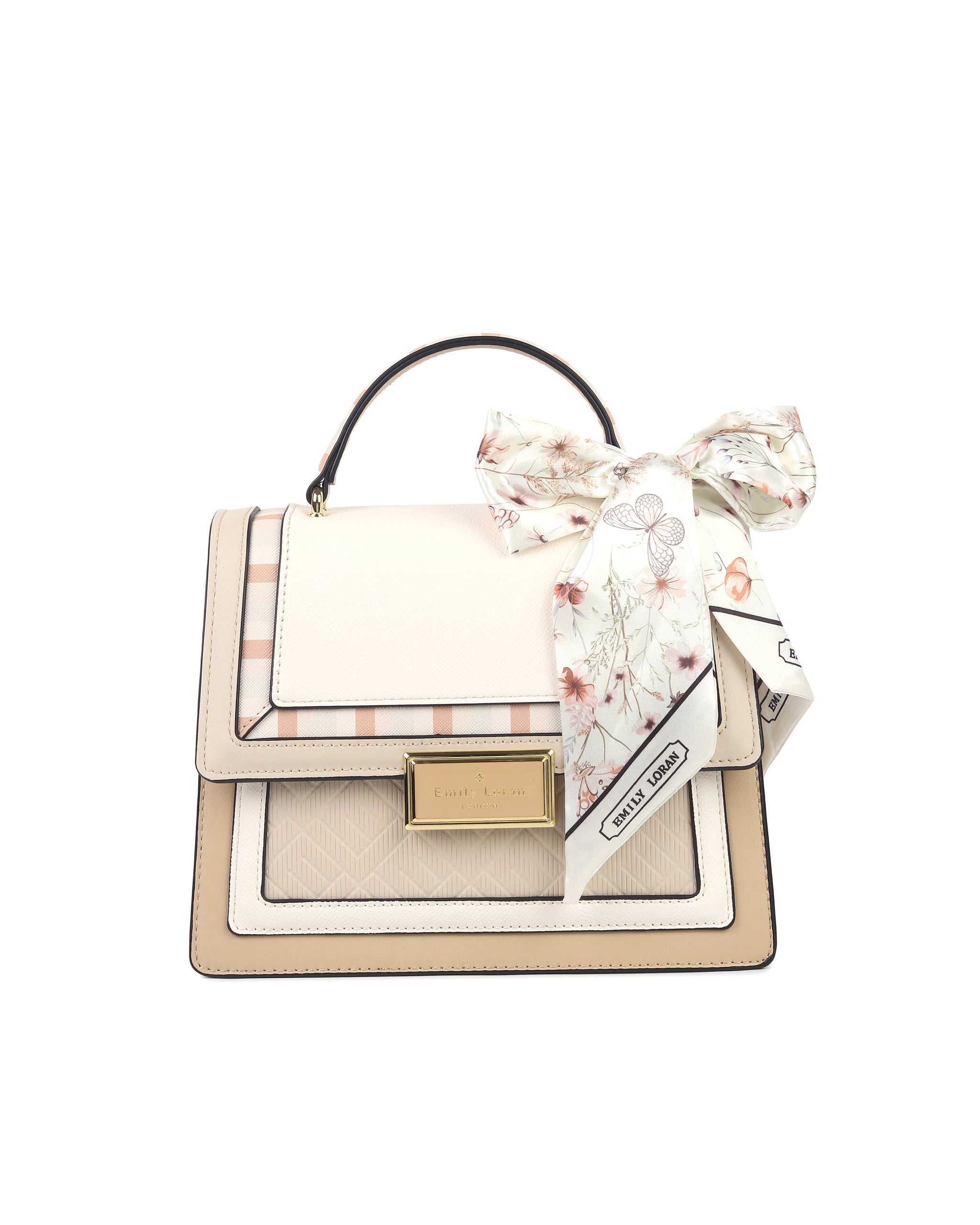 Amoura Handbag- Beige
