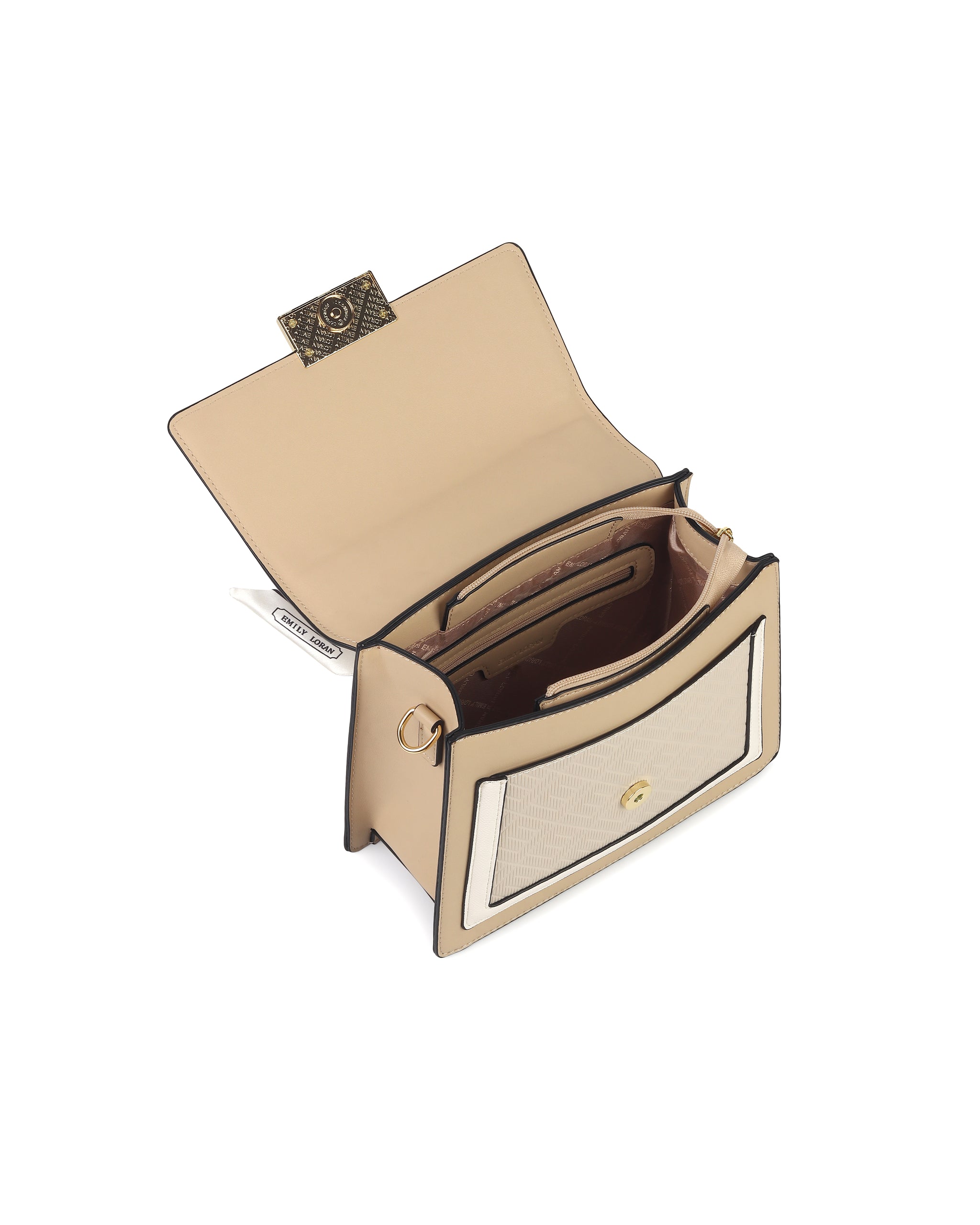 Amoura Handbag- Beige