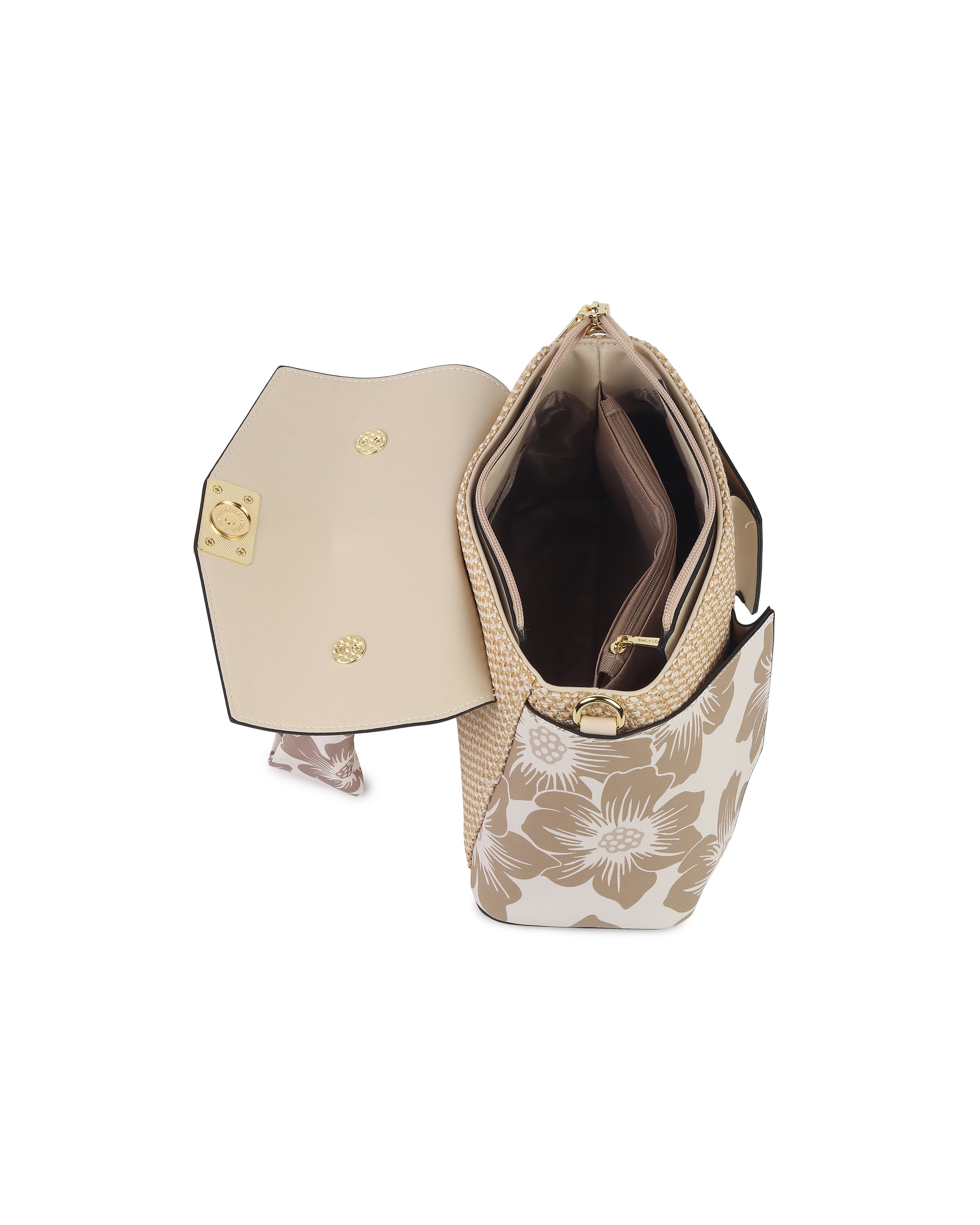Ophelia Handbag- Beige