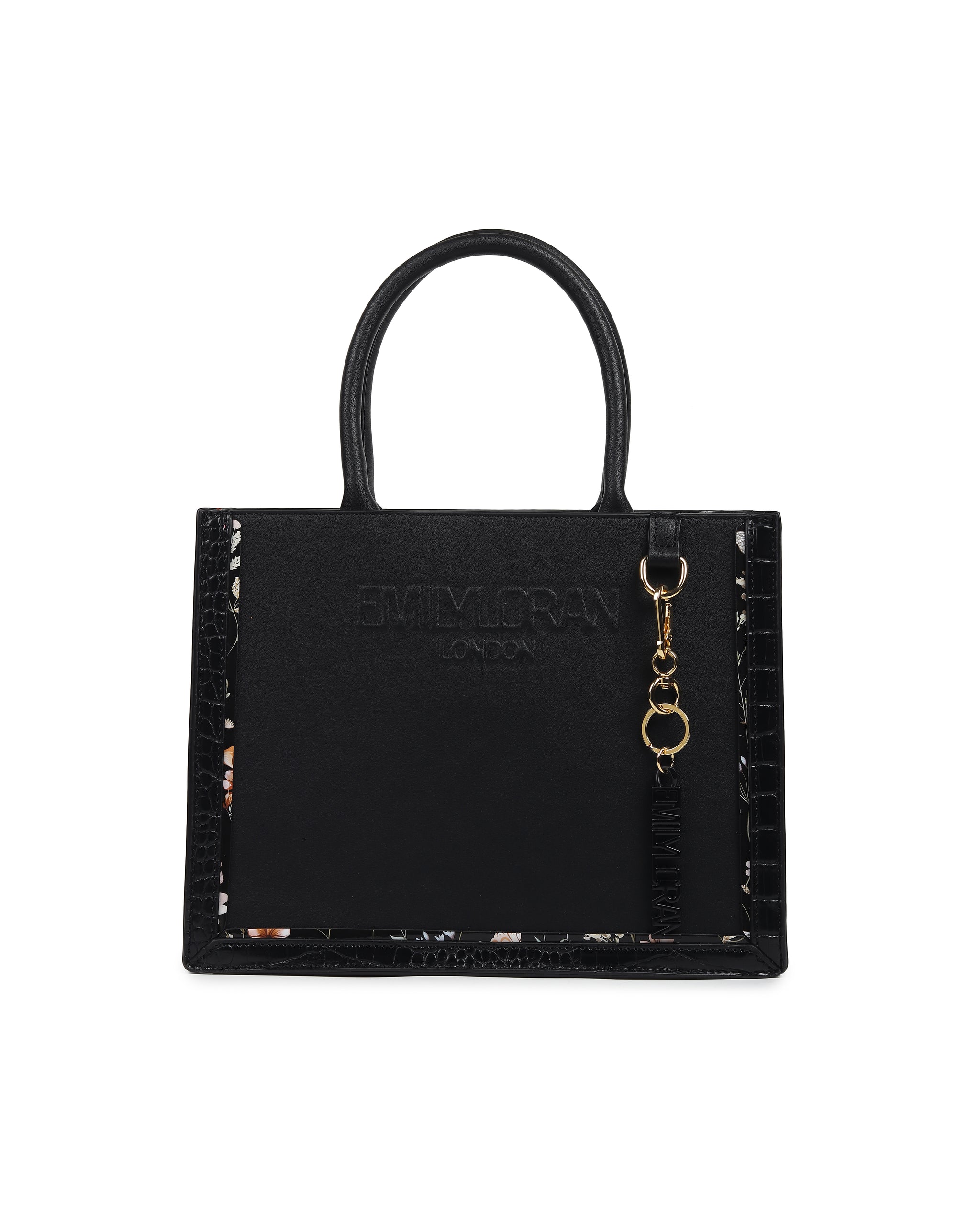 Zivaracharm Handbag- Black