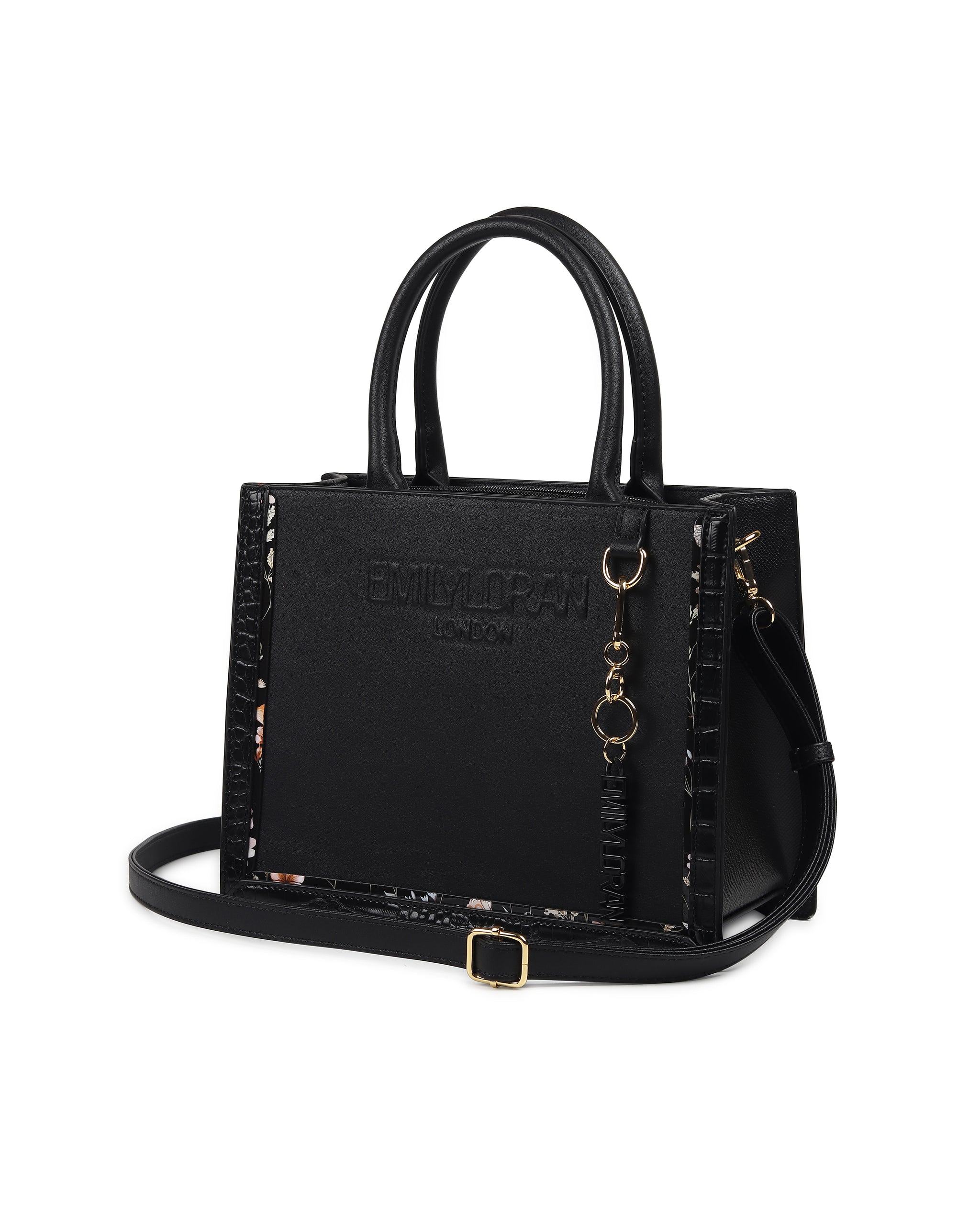 Zivaracharm Handbag- Black