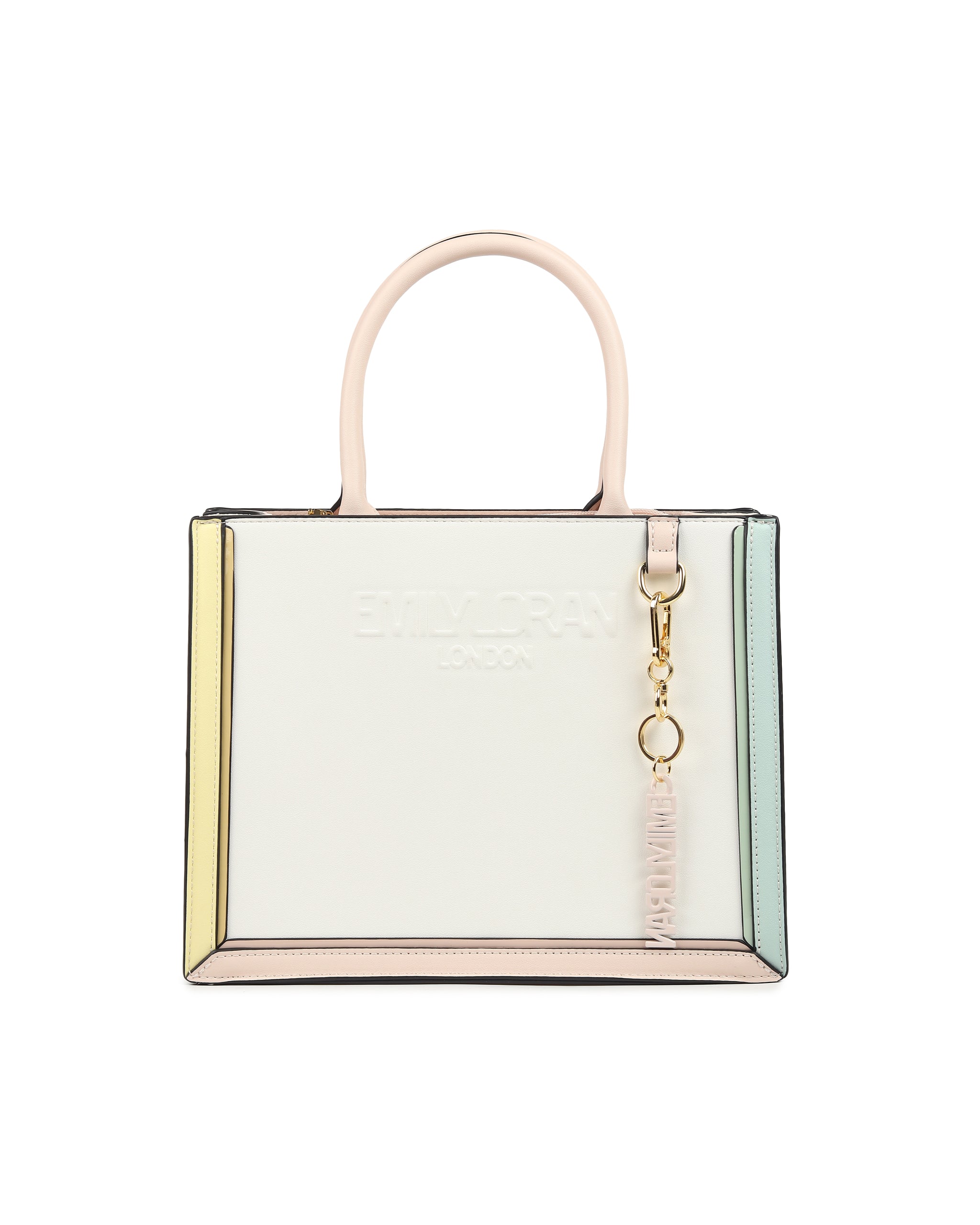 Zivaracharm Handbag- White