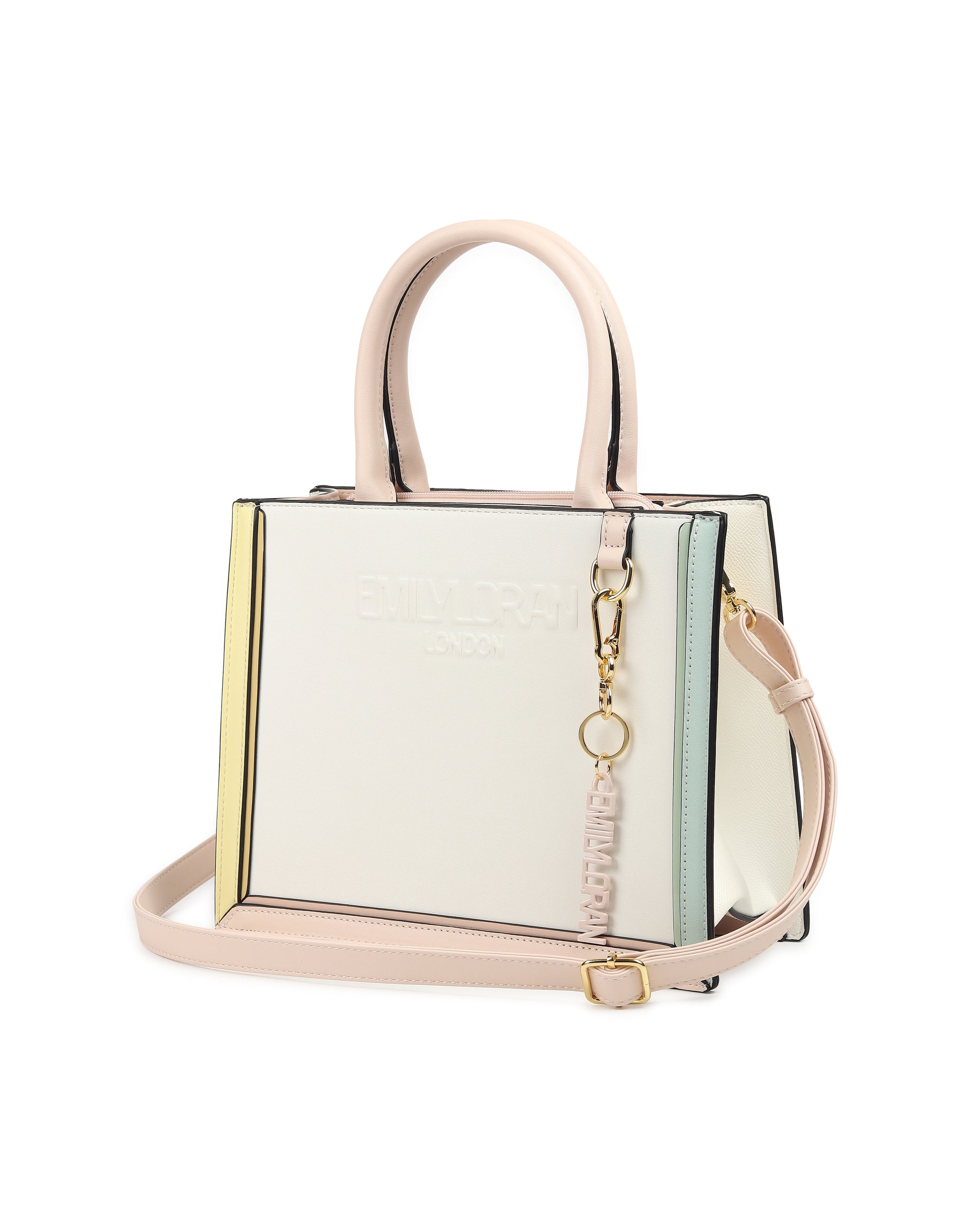 Zivaracharm Handbag- White