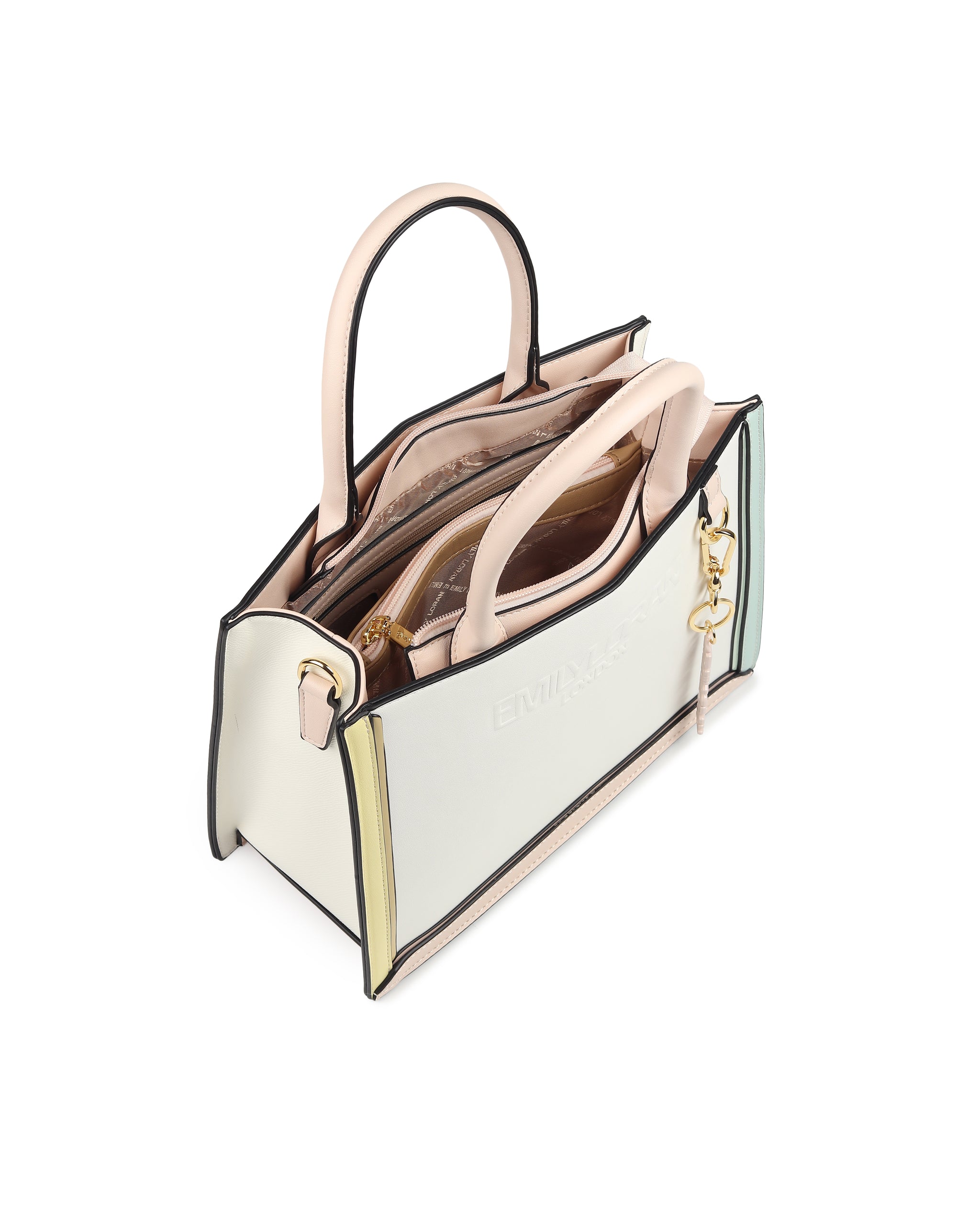 Zivaracharm Handbag- White