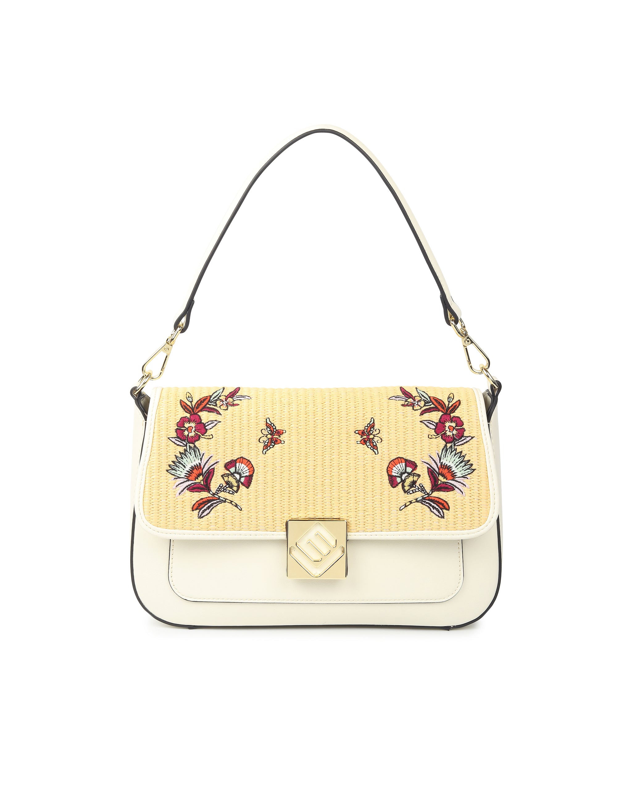 Elira Shoulder Bag- White