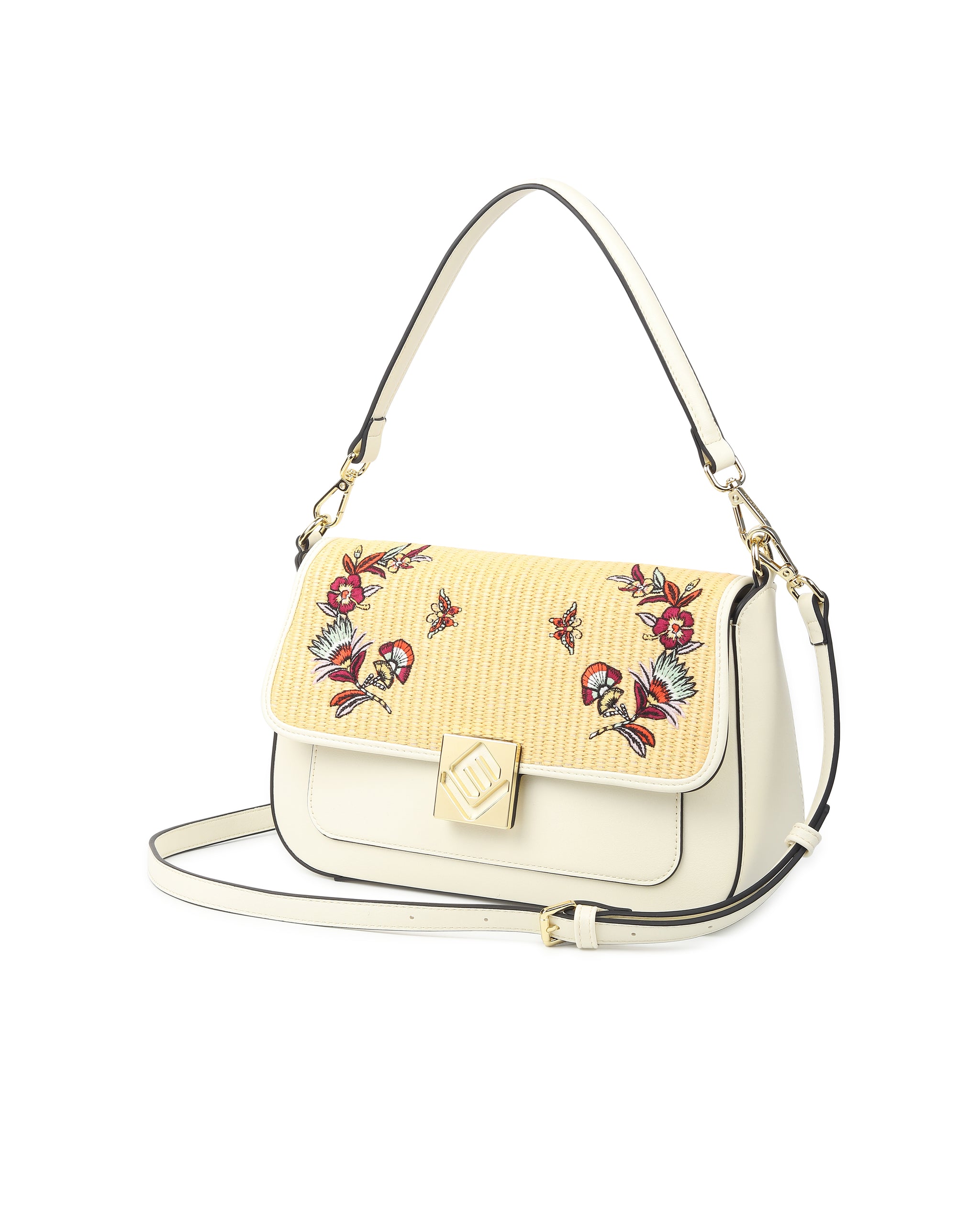 Elira Shoulder Bag- White