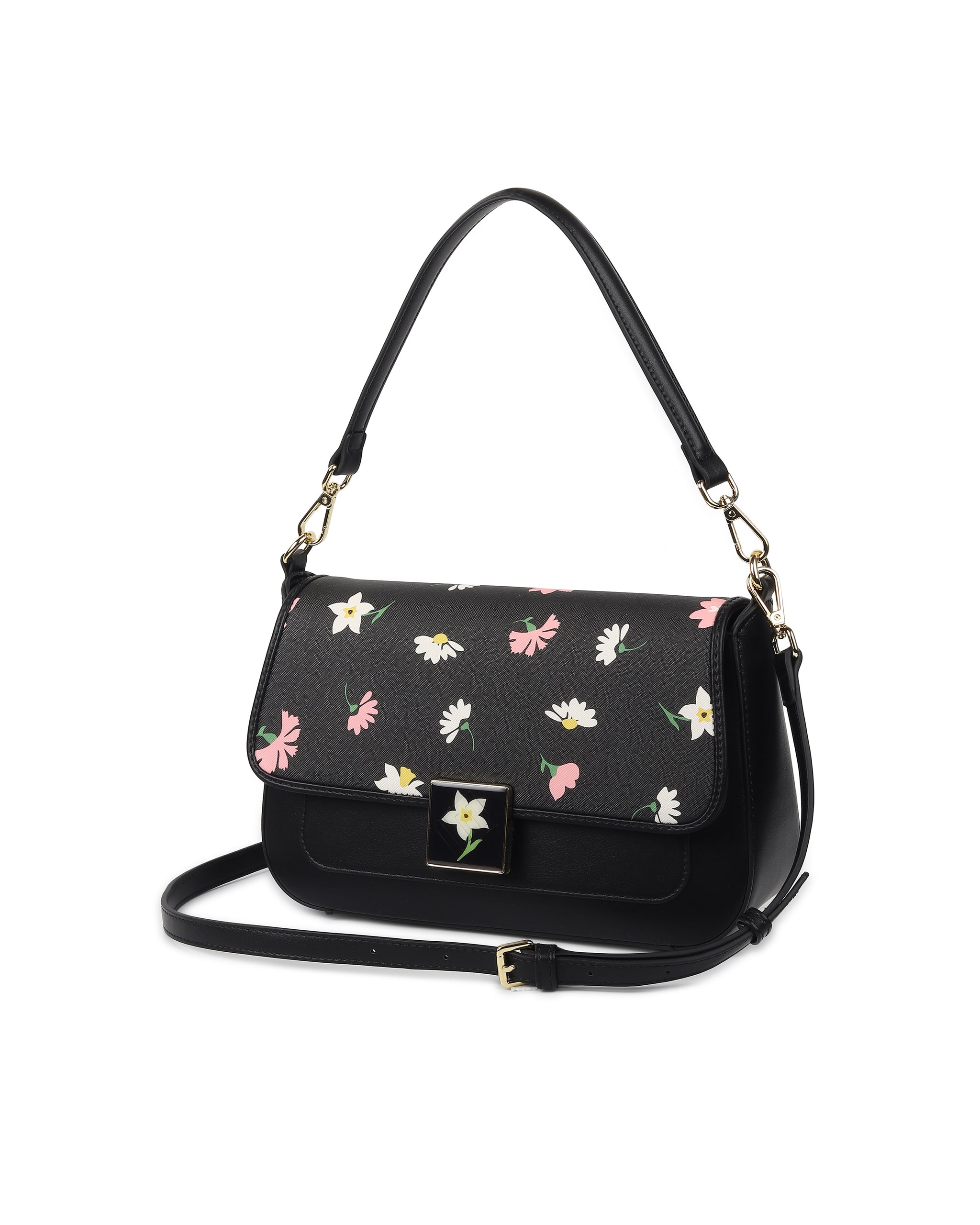 Elira Shoulder Bag- Black