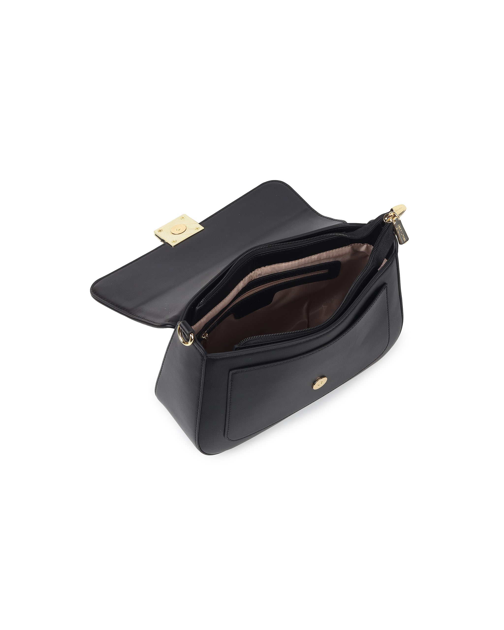 Elira Shoulder Bag- Black