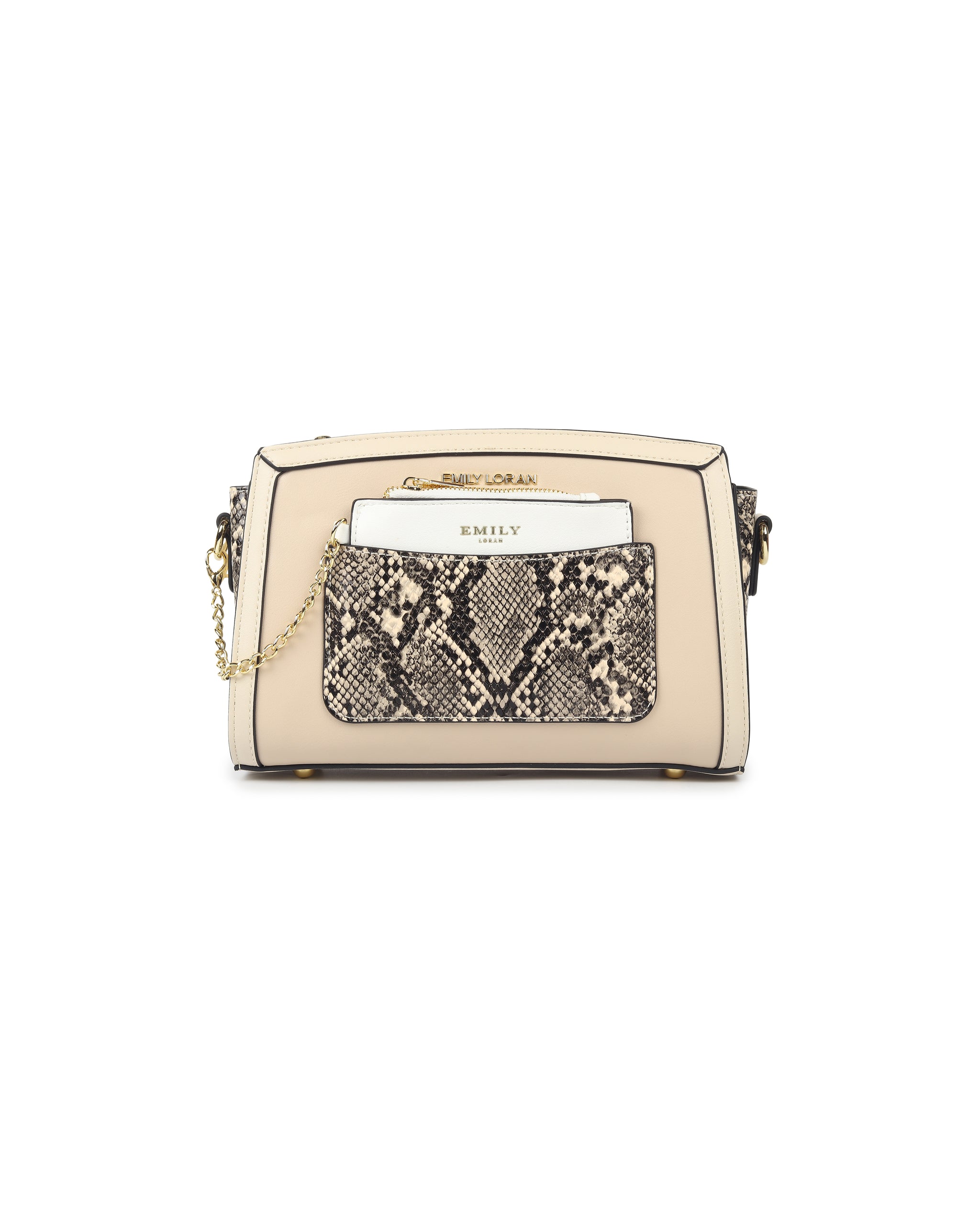 Arlo Crossbody Bag- Cream
