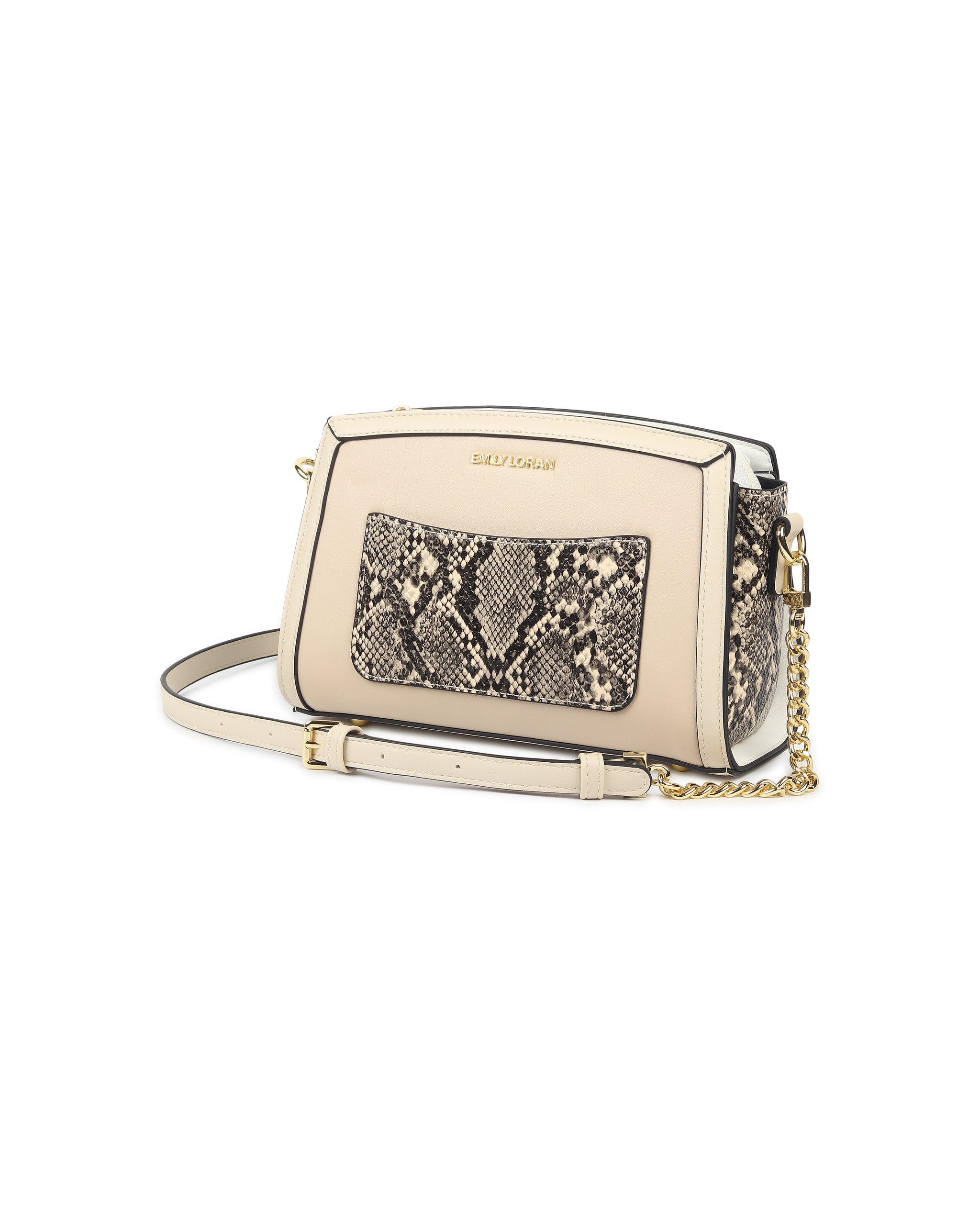 Arlo Crossbody Bag- Cream