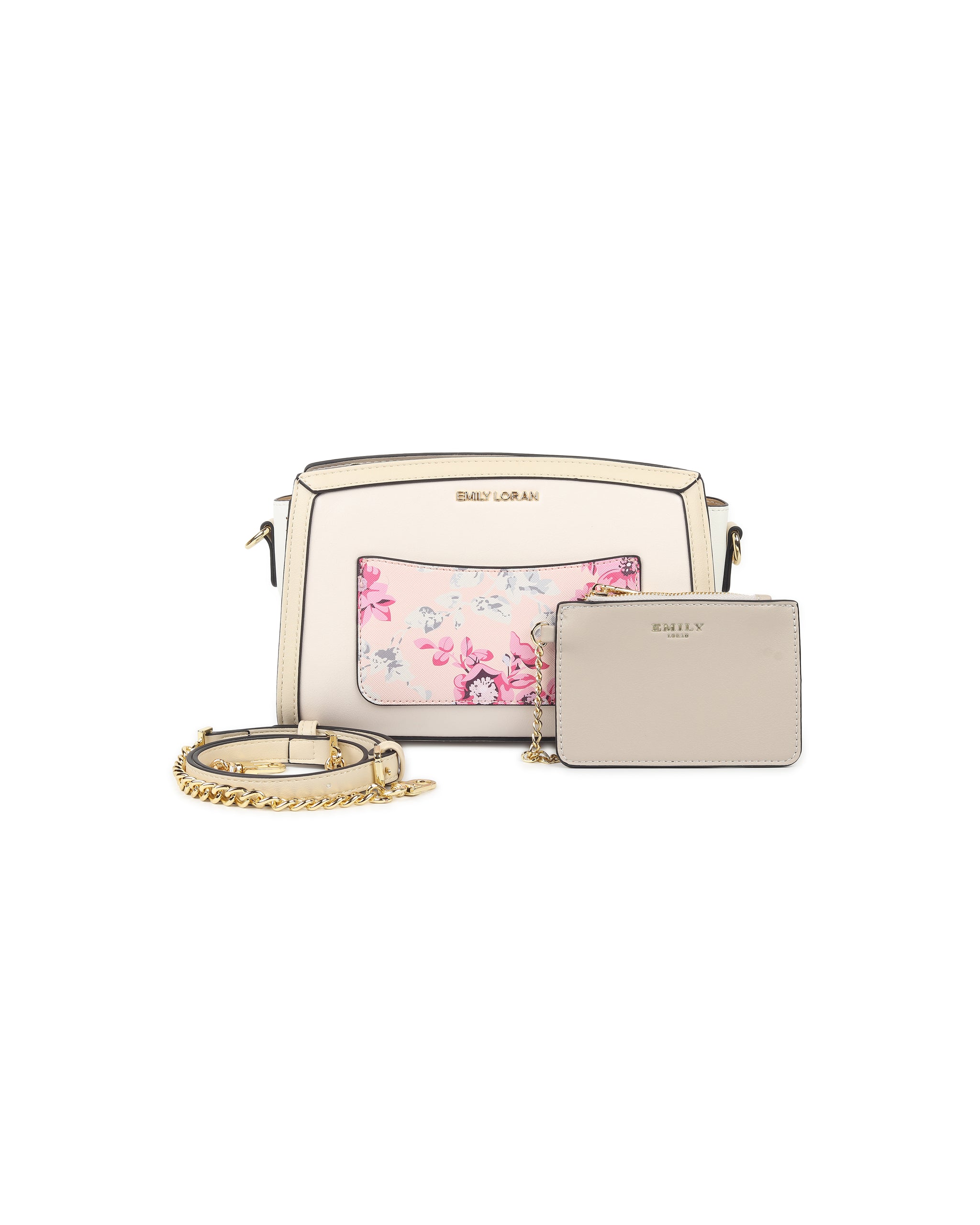 Arlo Crossbody Bag- White