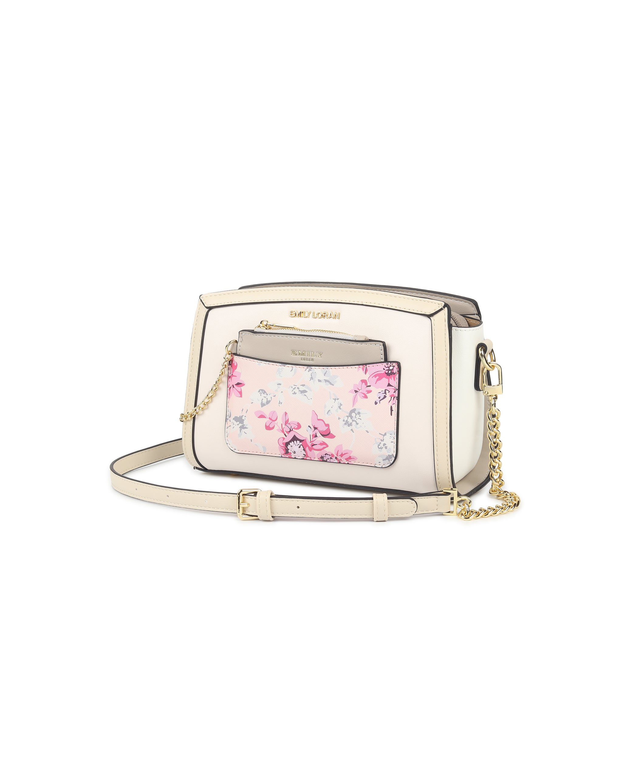 Arlo Crossbody Bag- White