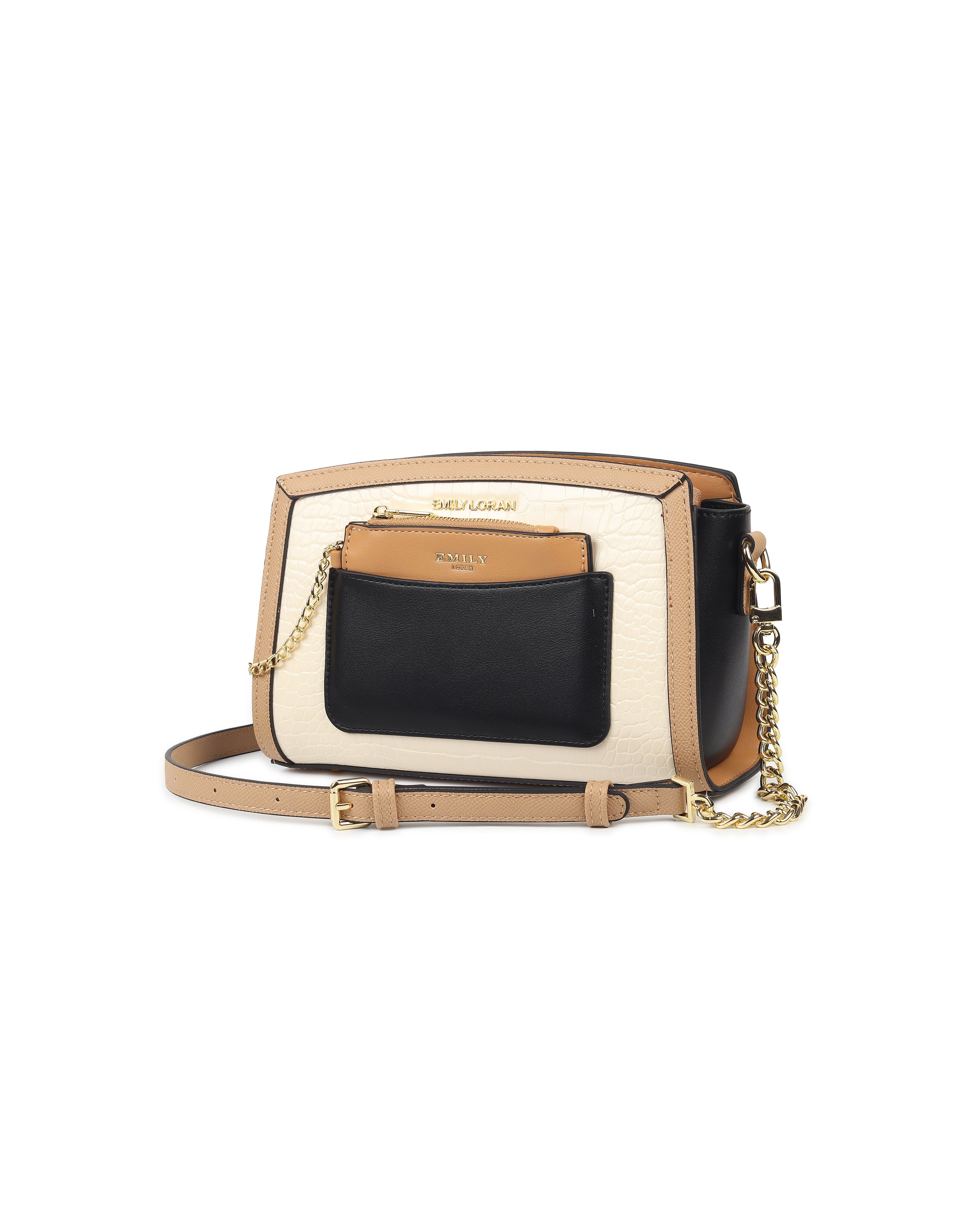 Arlo Crossbody Bag- Beige