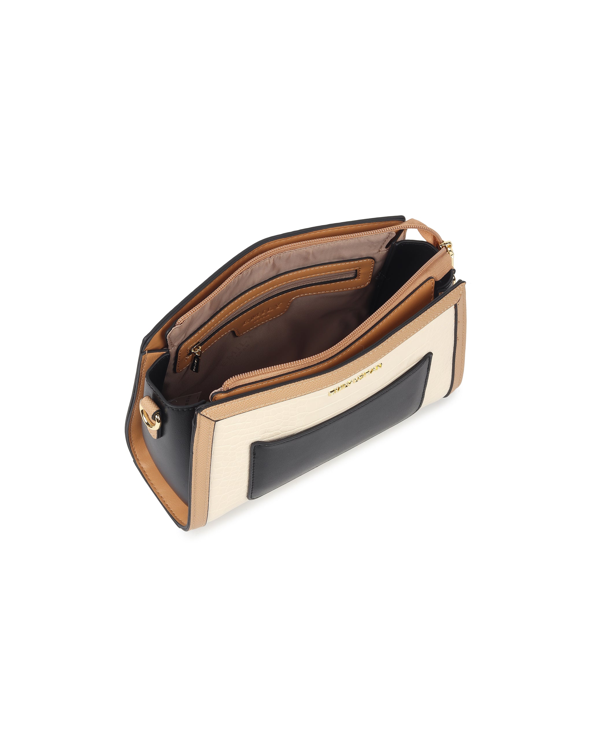 Arlo Crossbody Bag- Beige