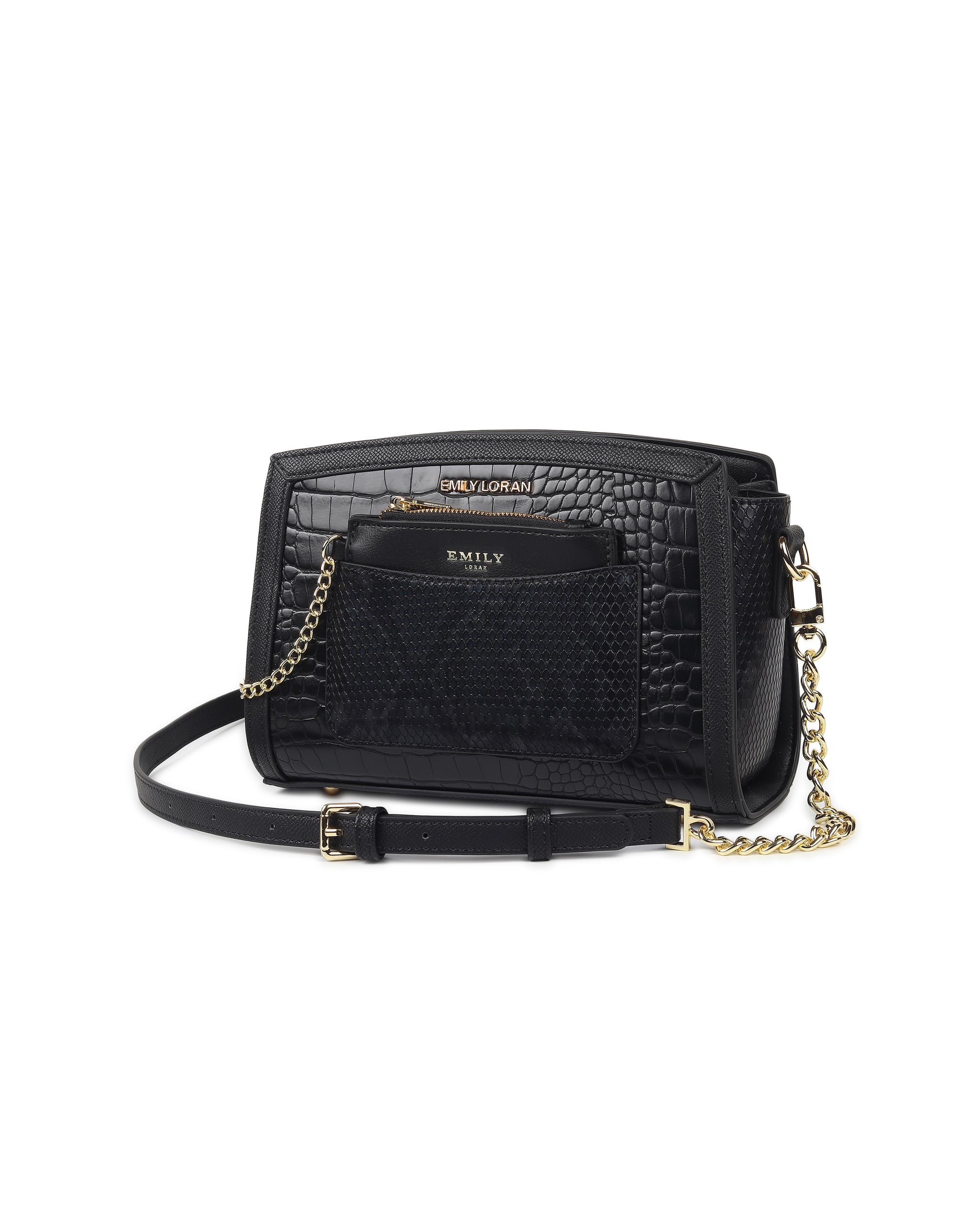 Arlo Crossbody Bag- Black