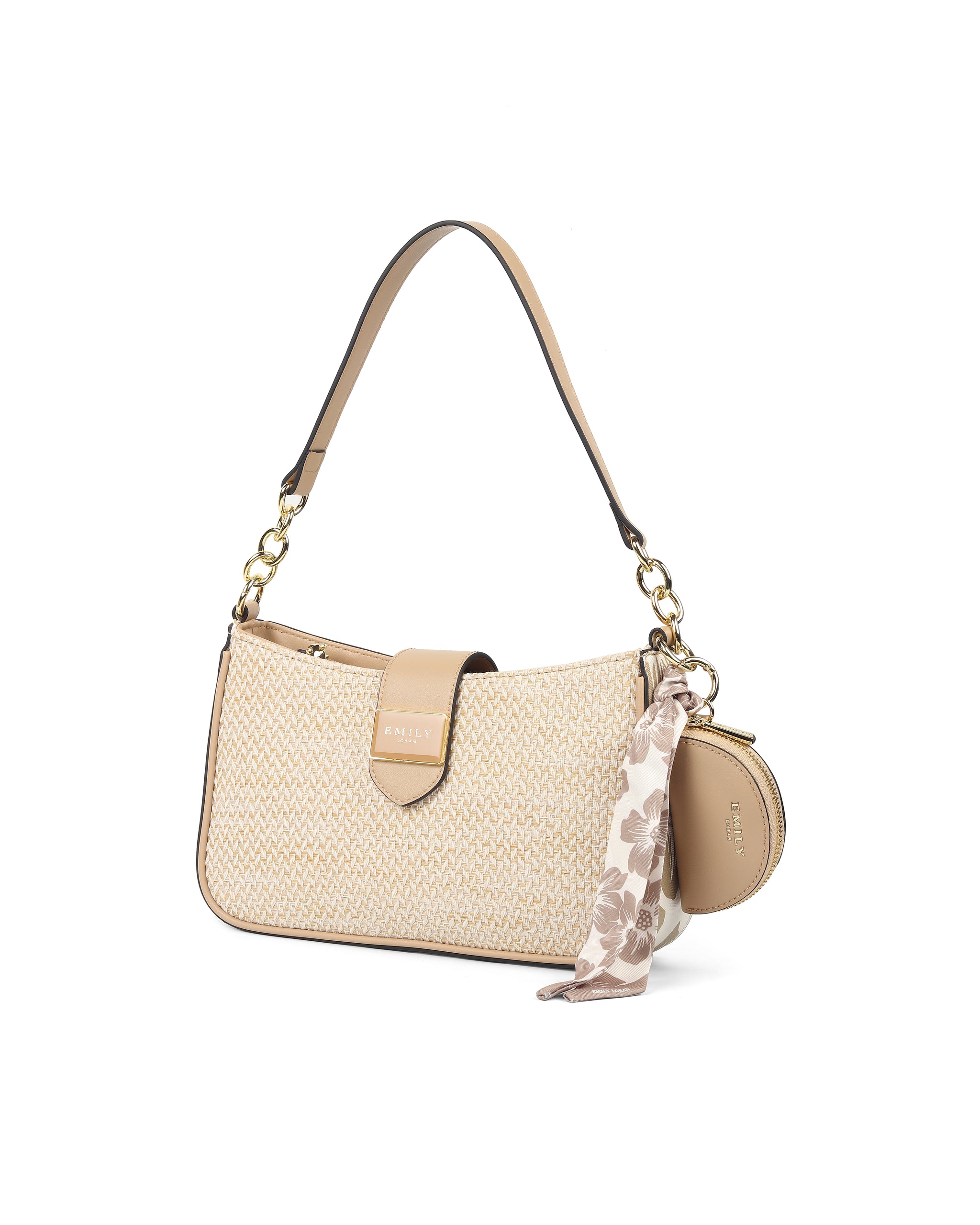 Serelle Shoulder Bag- Beige