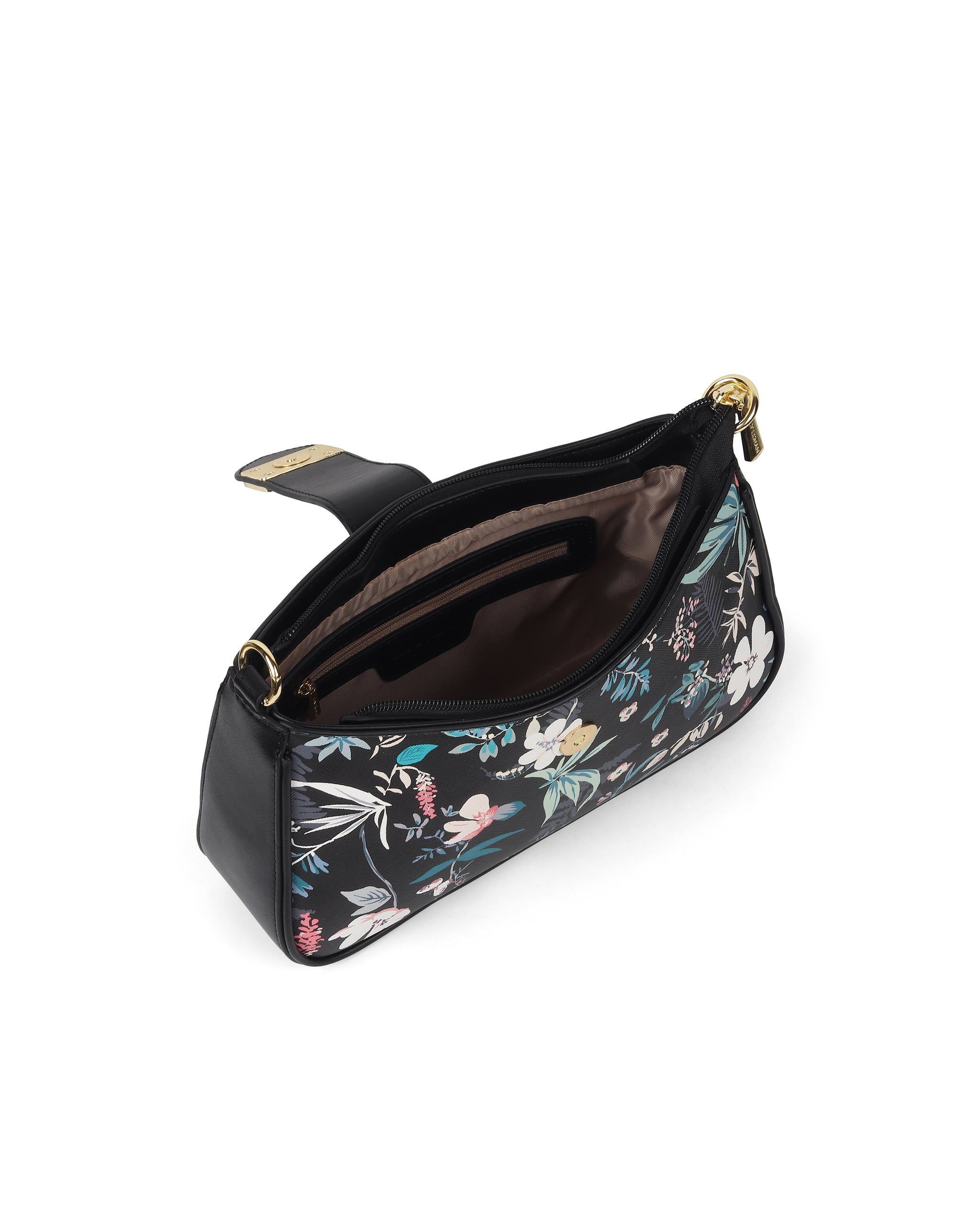 Serelle Shoulder Bag- Black