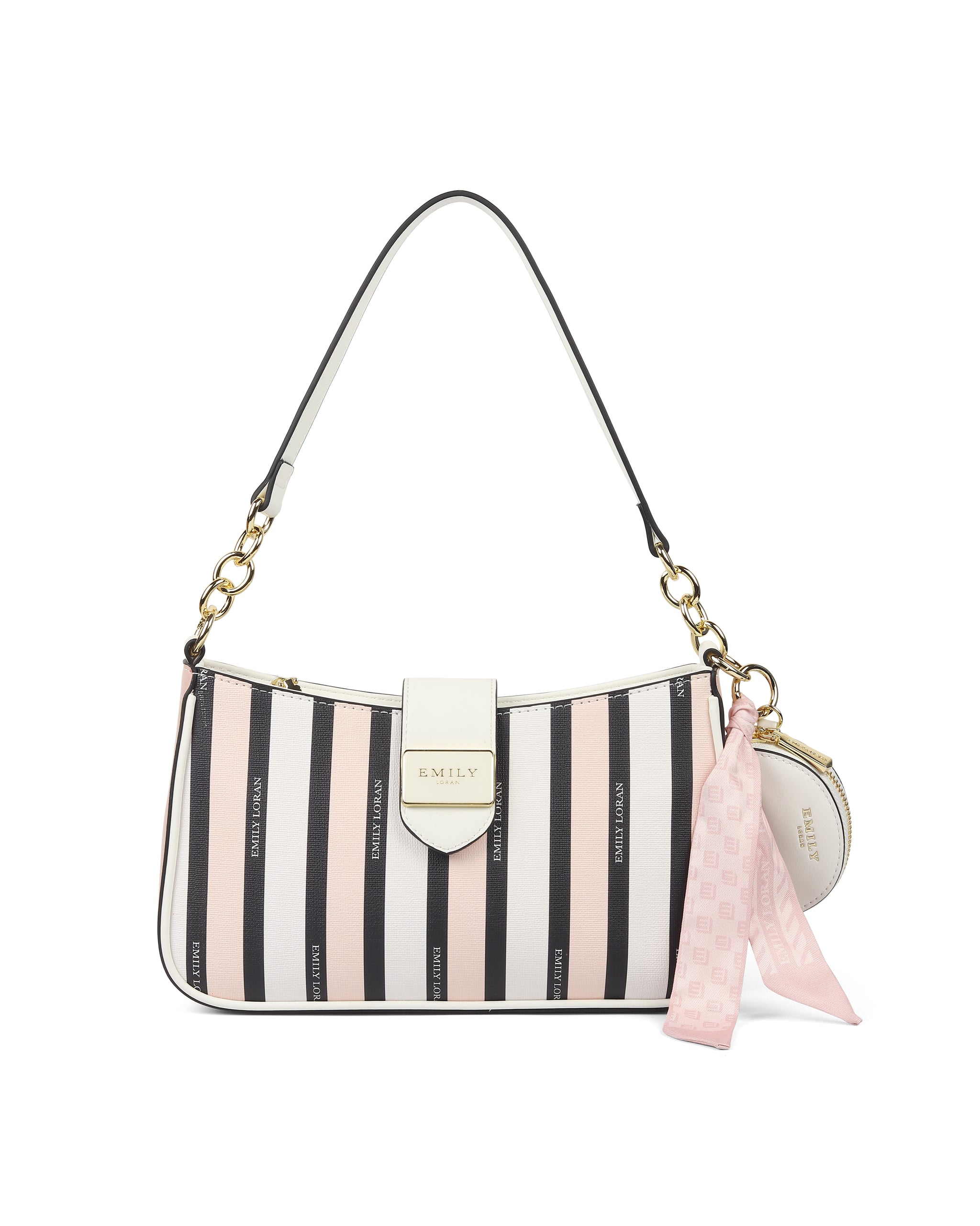 Serelle Shoulder Bag- Stripes