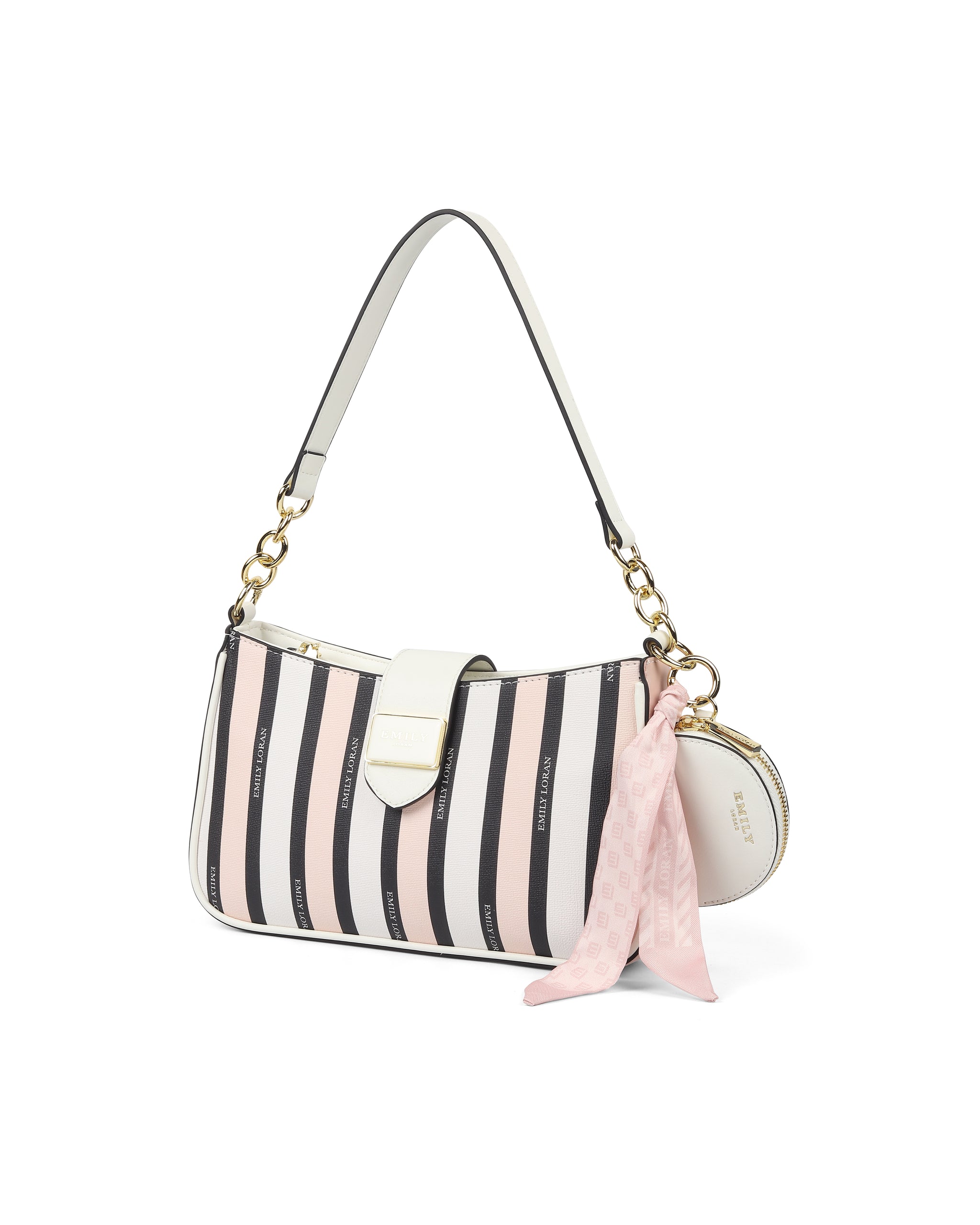 Serelle Shoulder Bag- Stripes