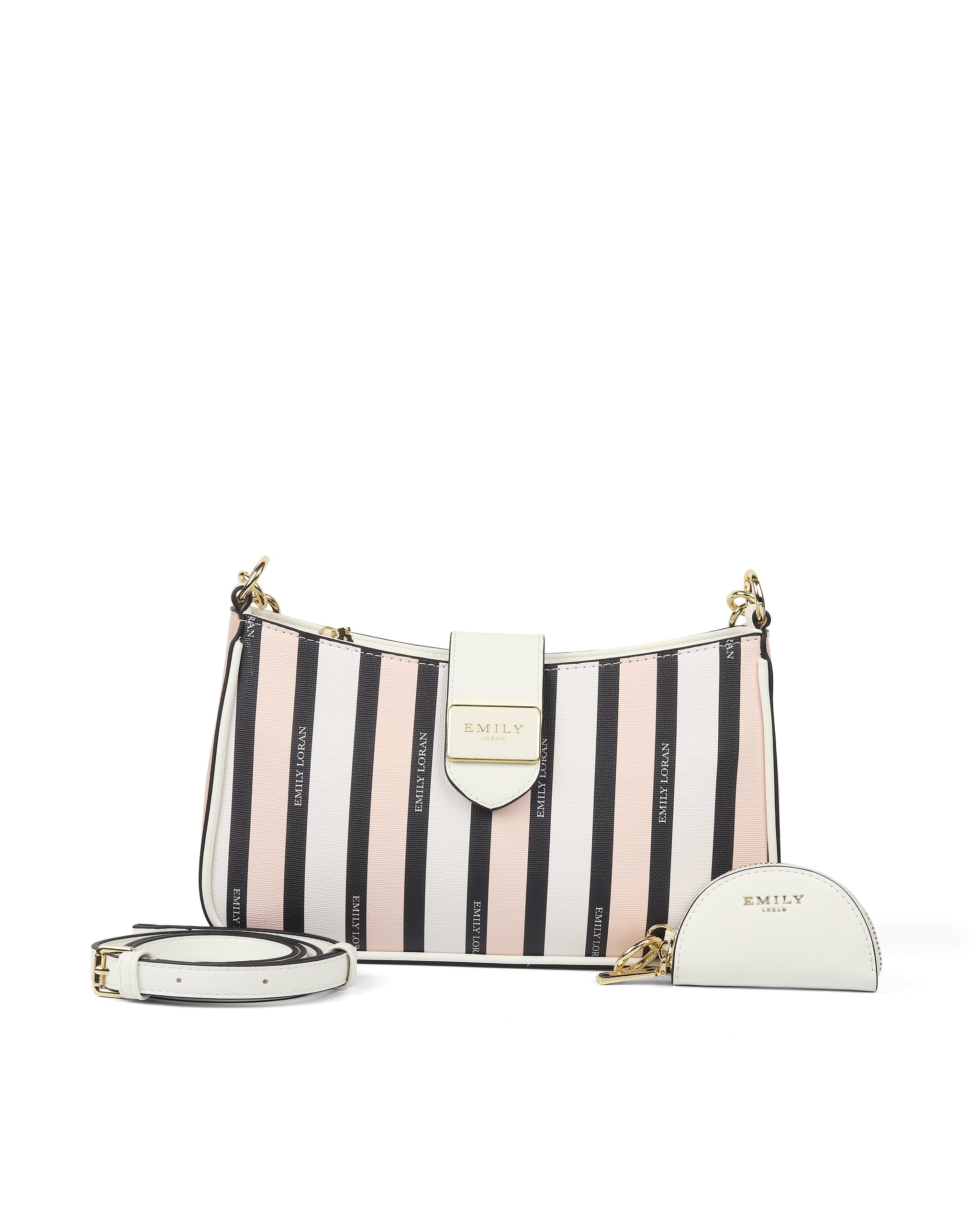 Serelle Shoulder Bag- Stripes