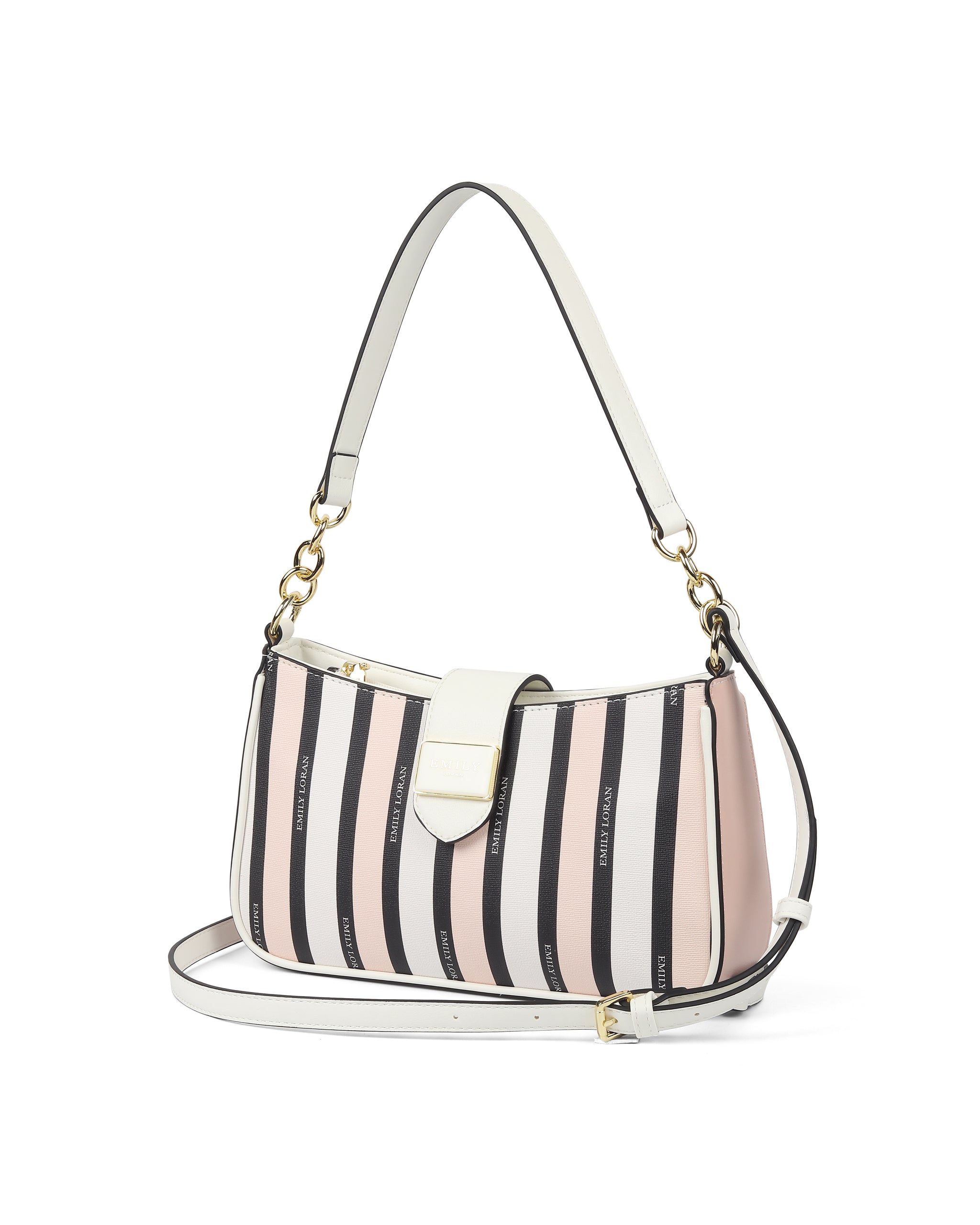 Serelle Shoulder Bag- Stripes