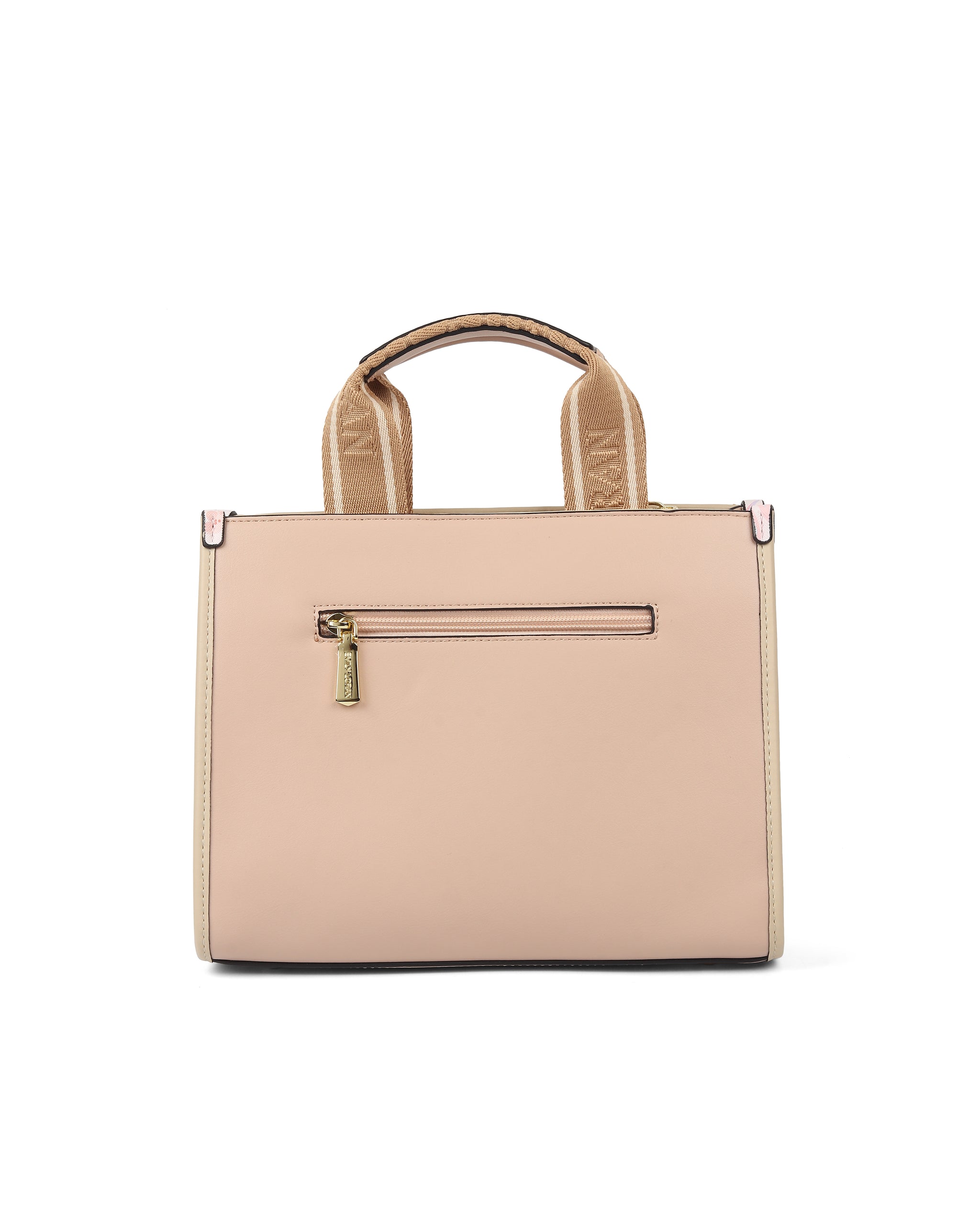 Charm Carry Handbag- Beige