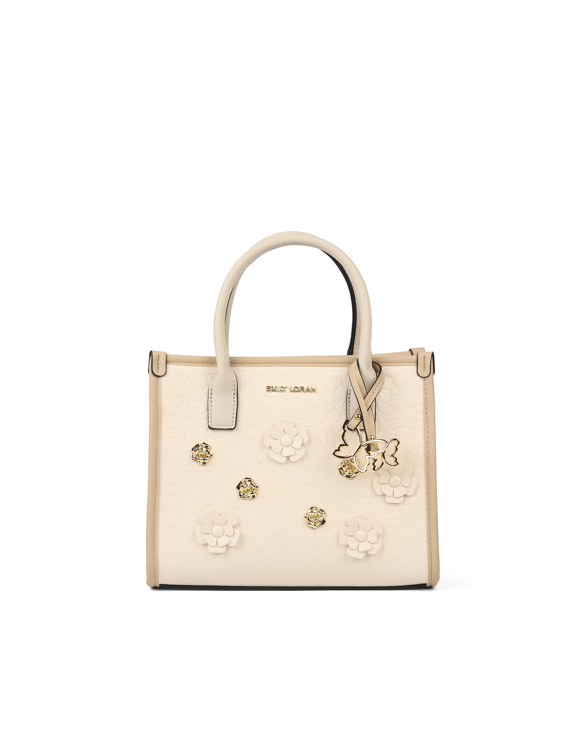 Bloomelle Handbag- Beige