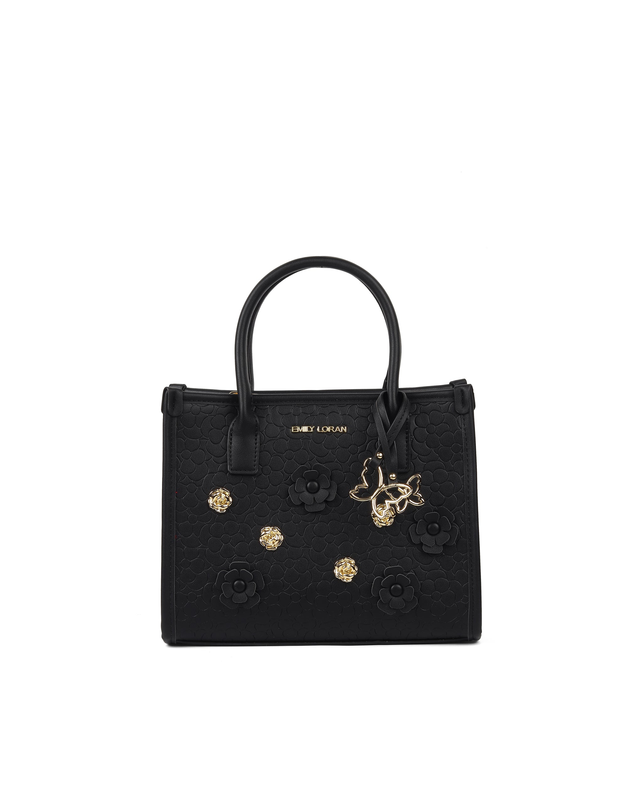 Bloomelle Handbag- Black
