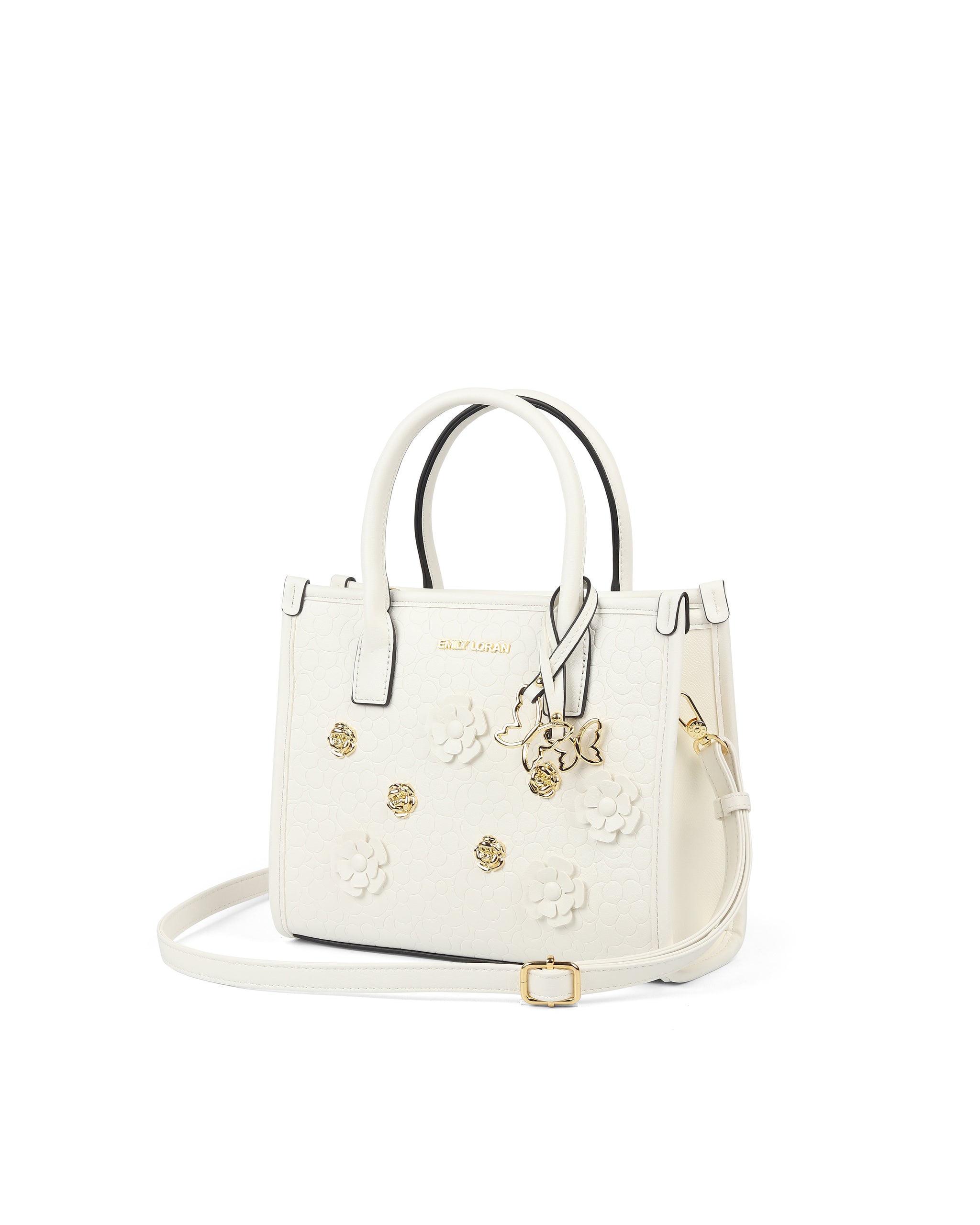 Bloomelle Handbag- White