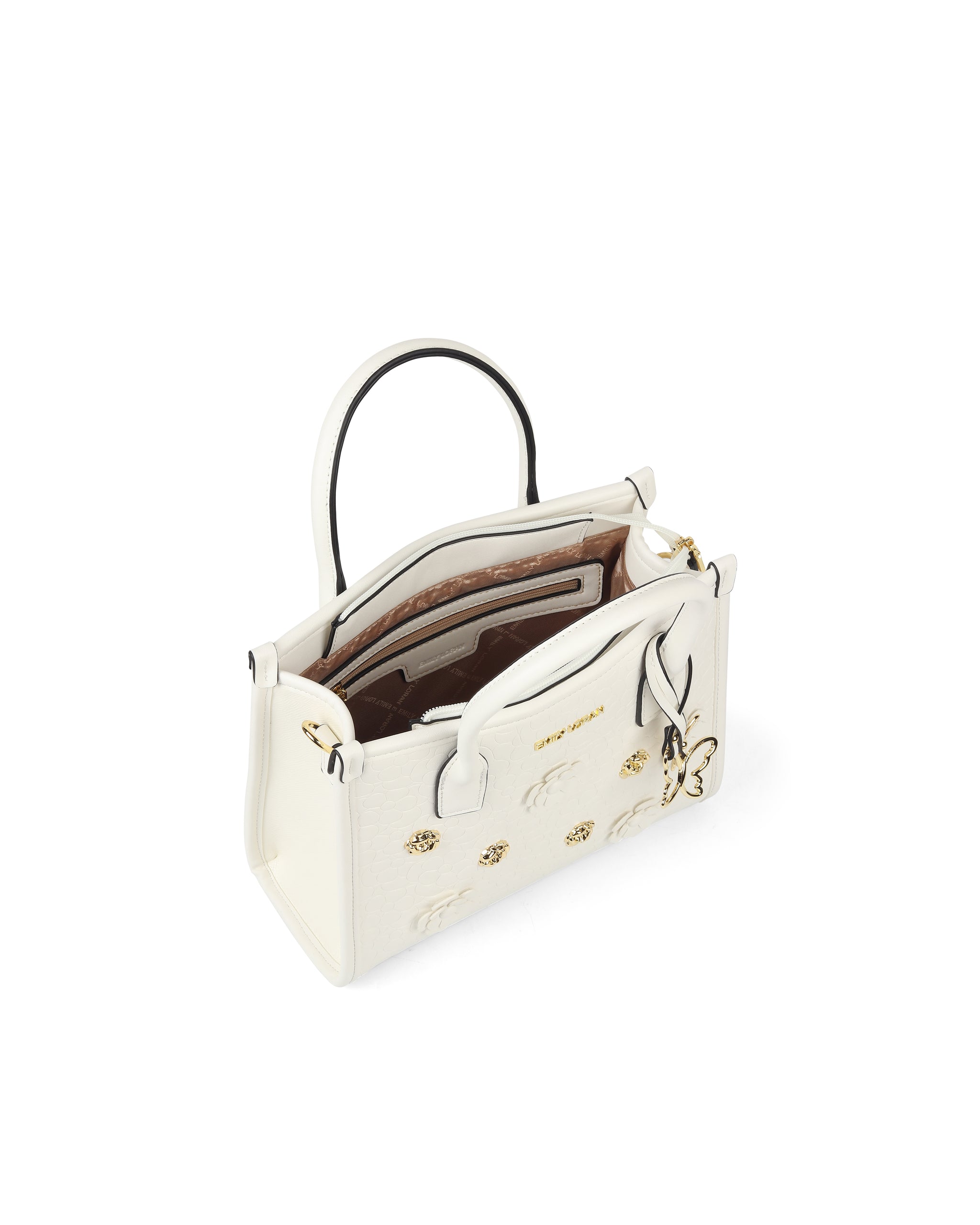 Bloomelle Handbag- White