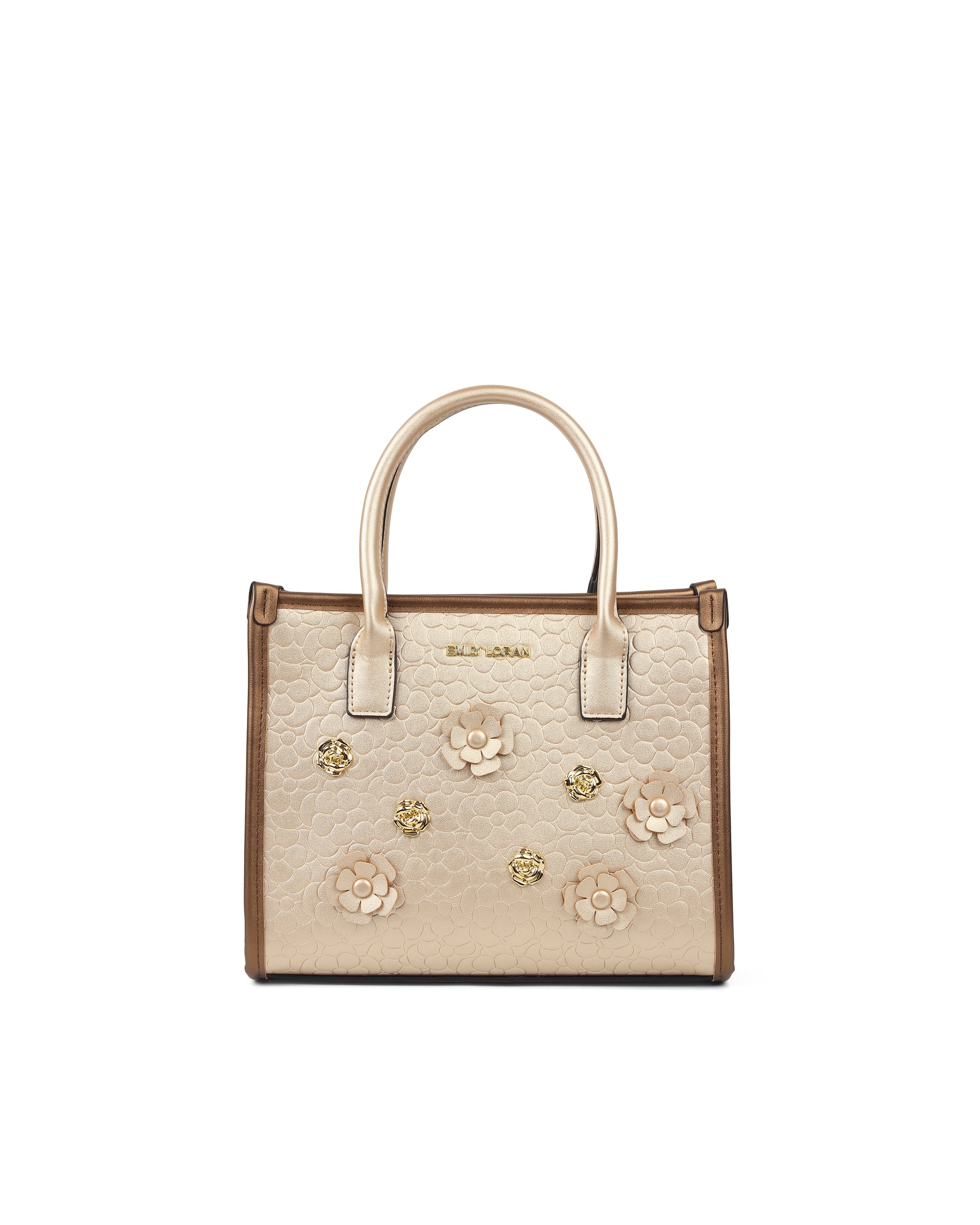 Bloomelle Handbag- Bronze