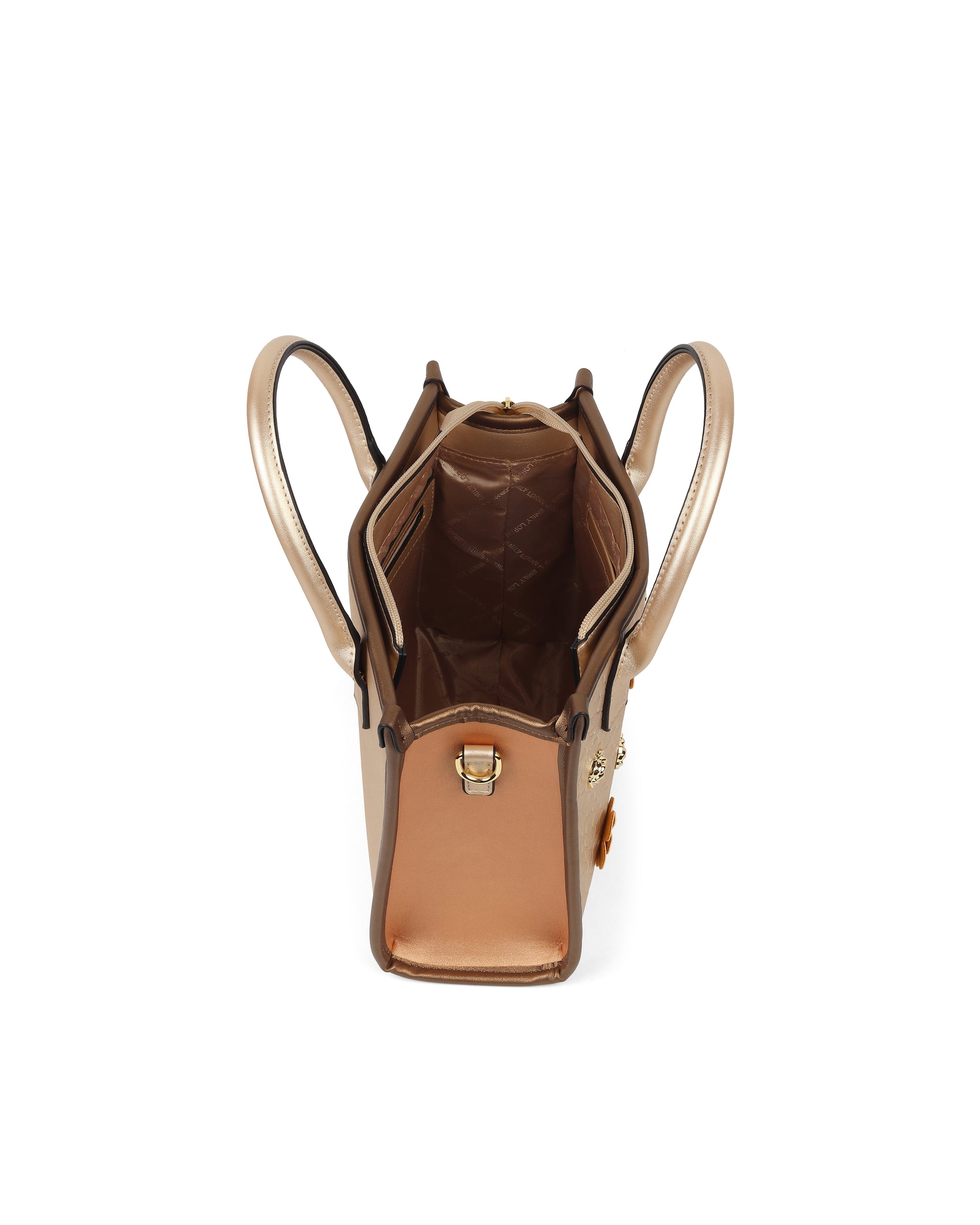 Bloomelle Handbag- Bronze
