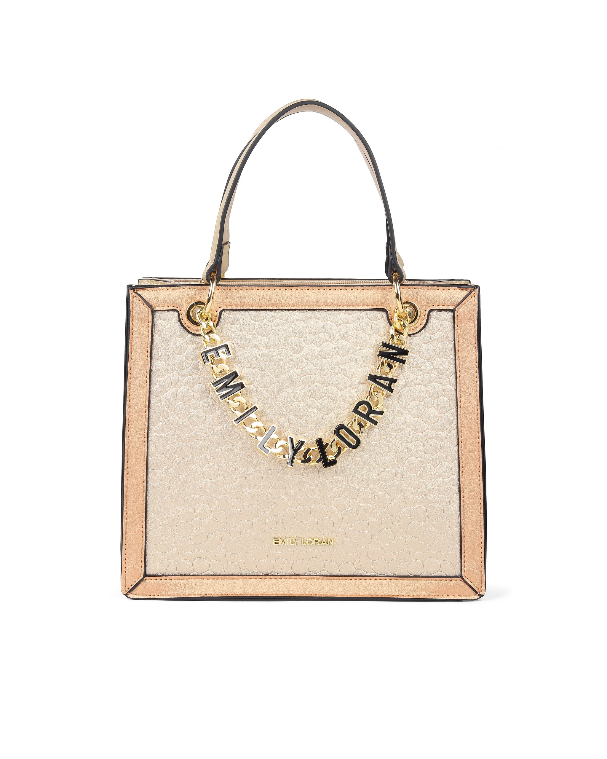 Viora Handbag- Gold