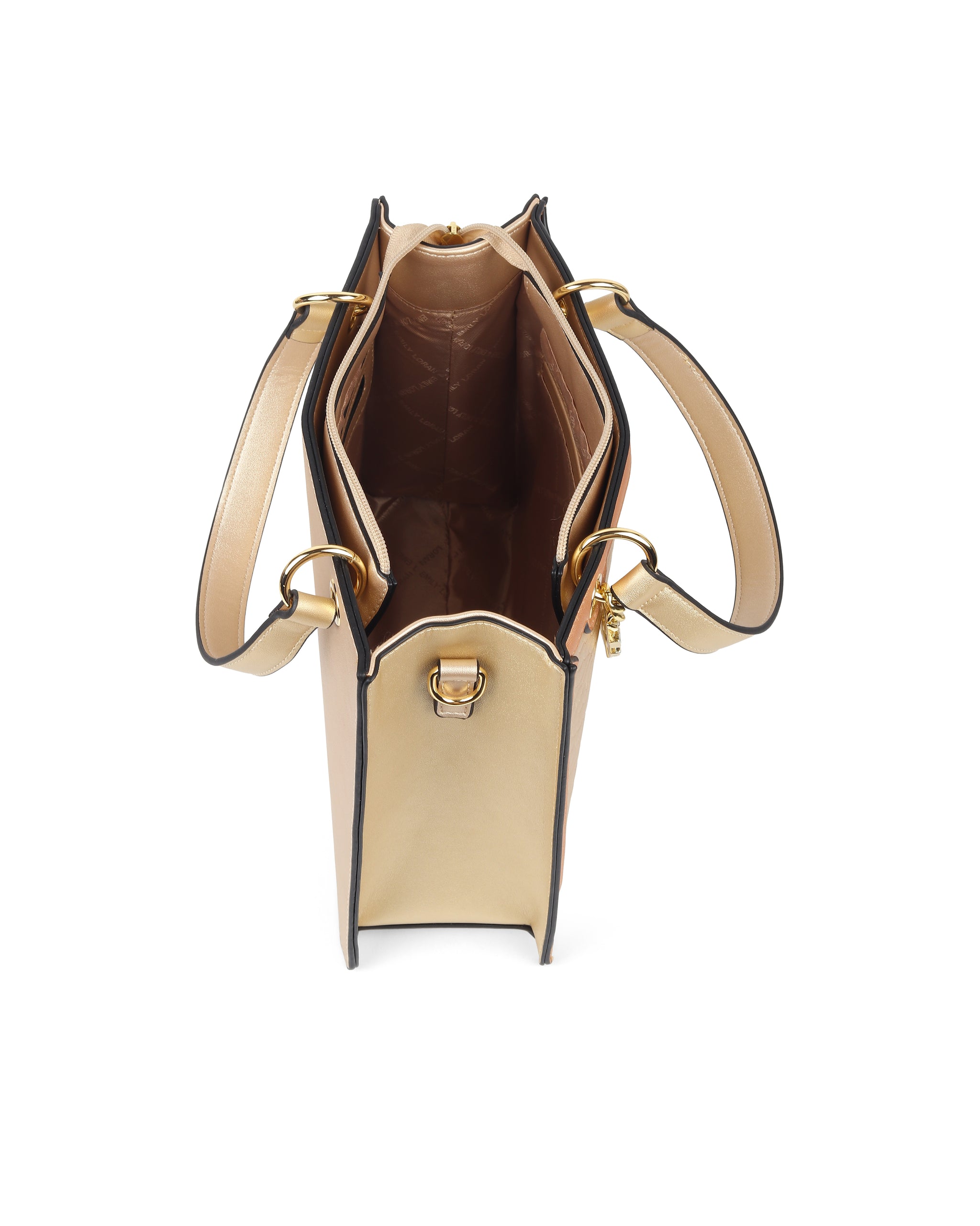 Viora Handbag- Gold