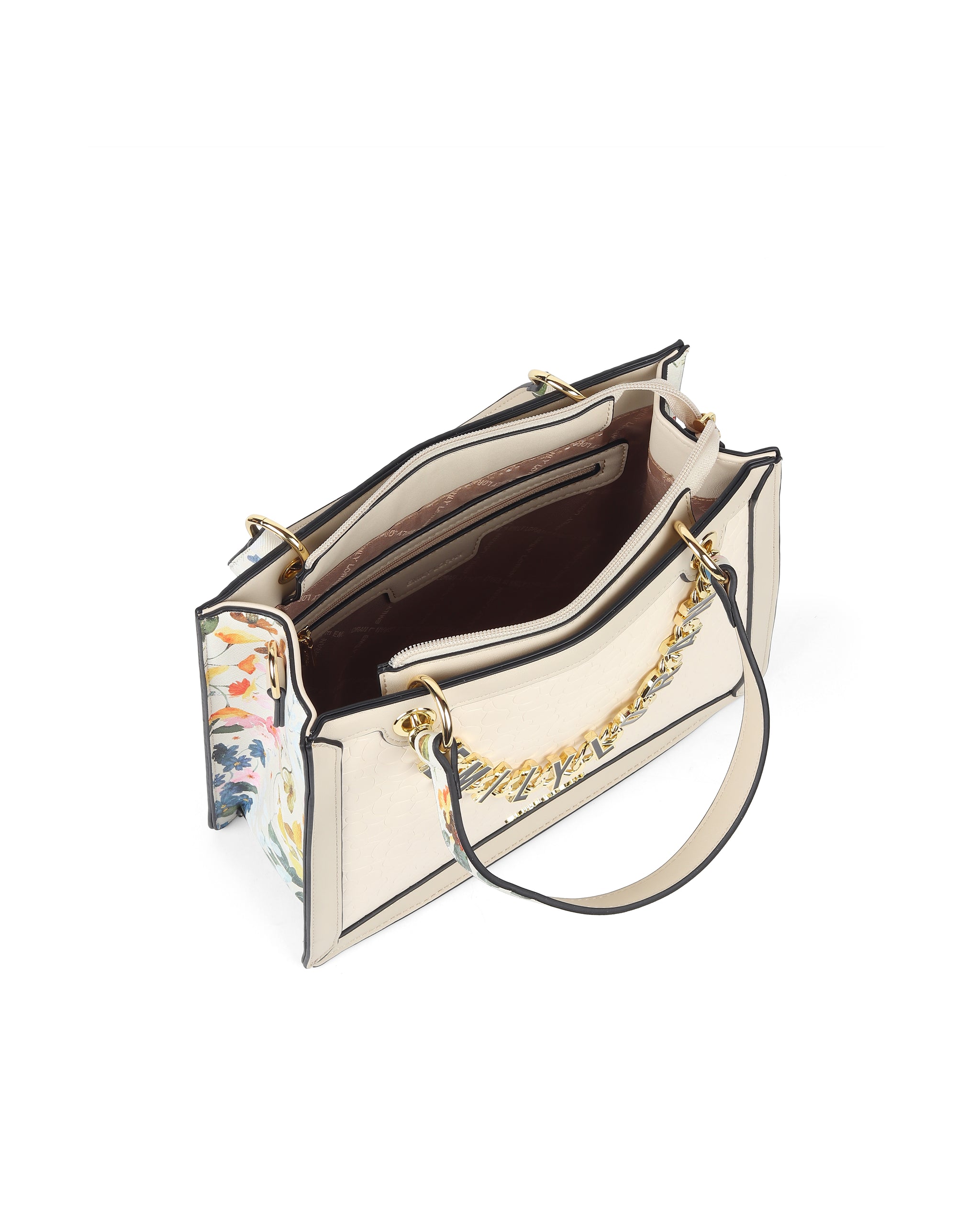 Viora Handbag- Beige