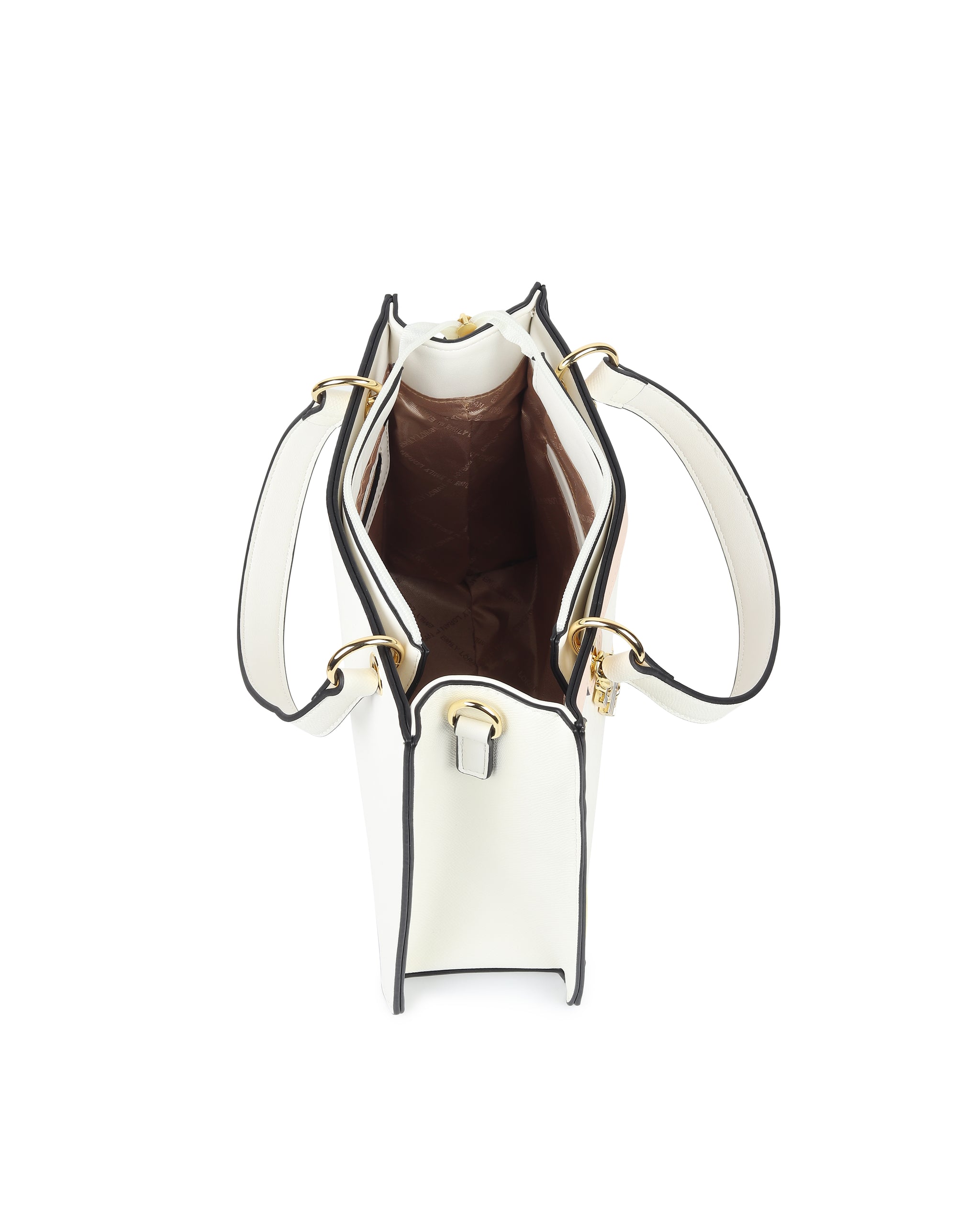 Viora Handbag- White Multi