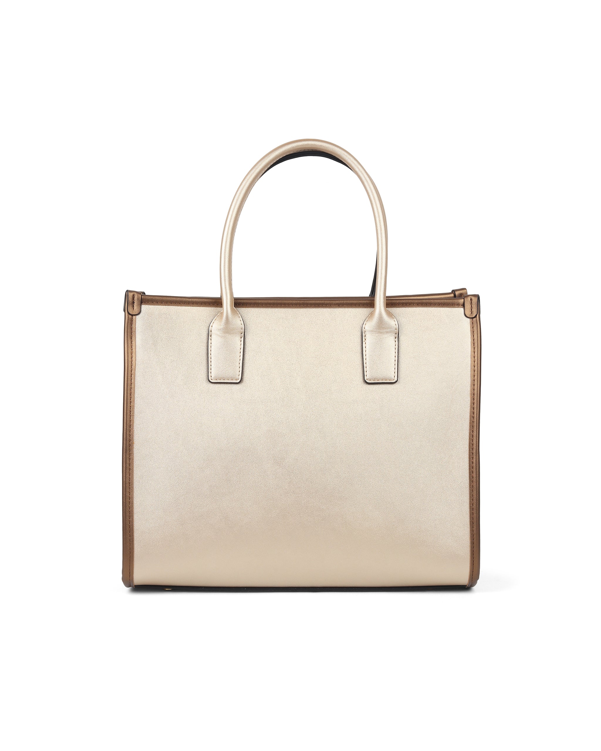 Fleure Handbag- Bronze