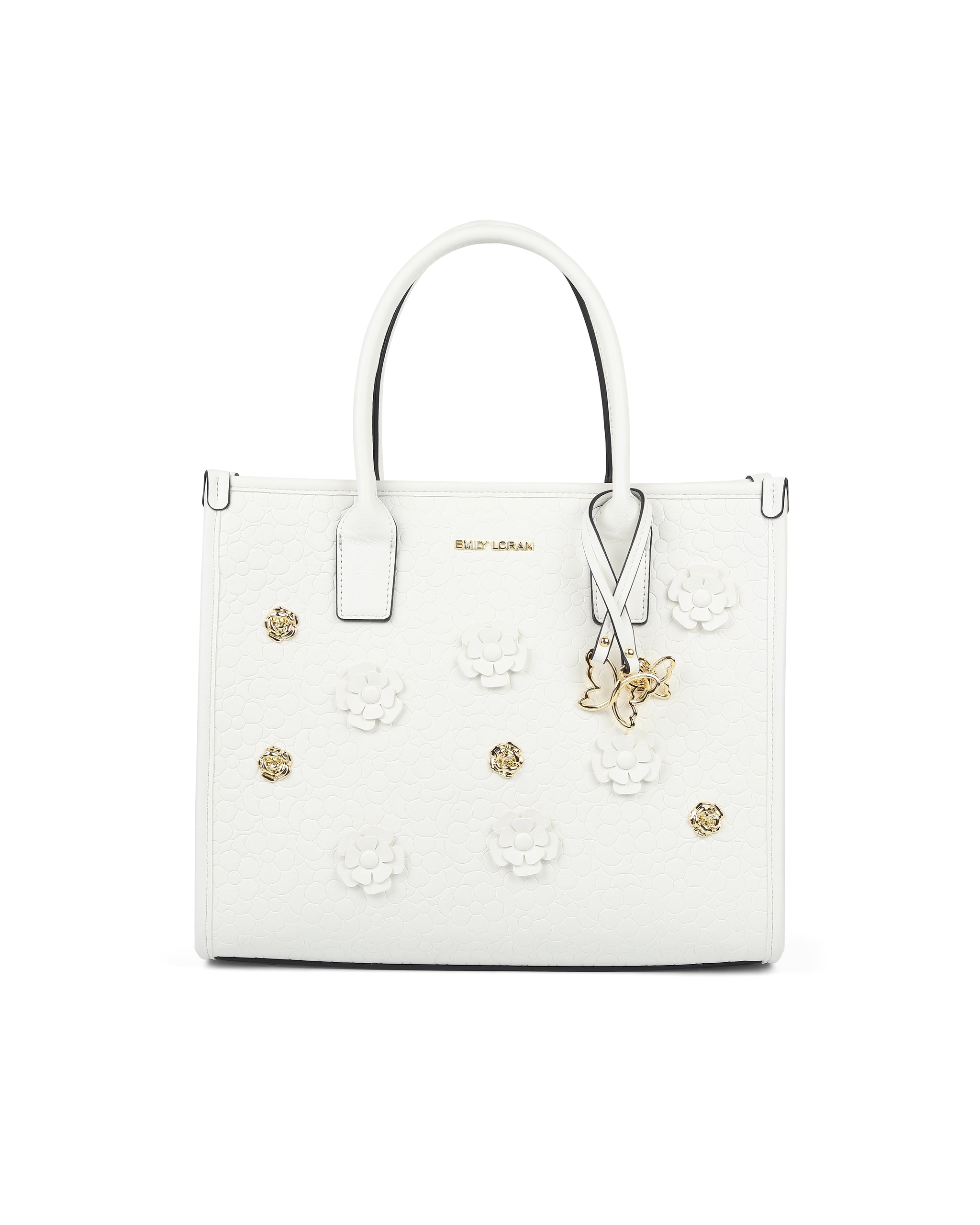 Fleure Handbag- White