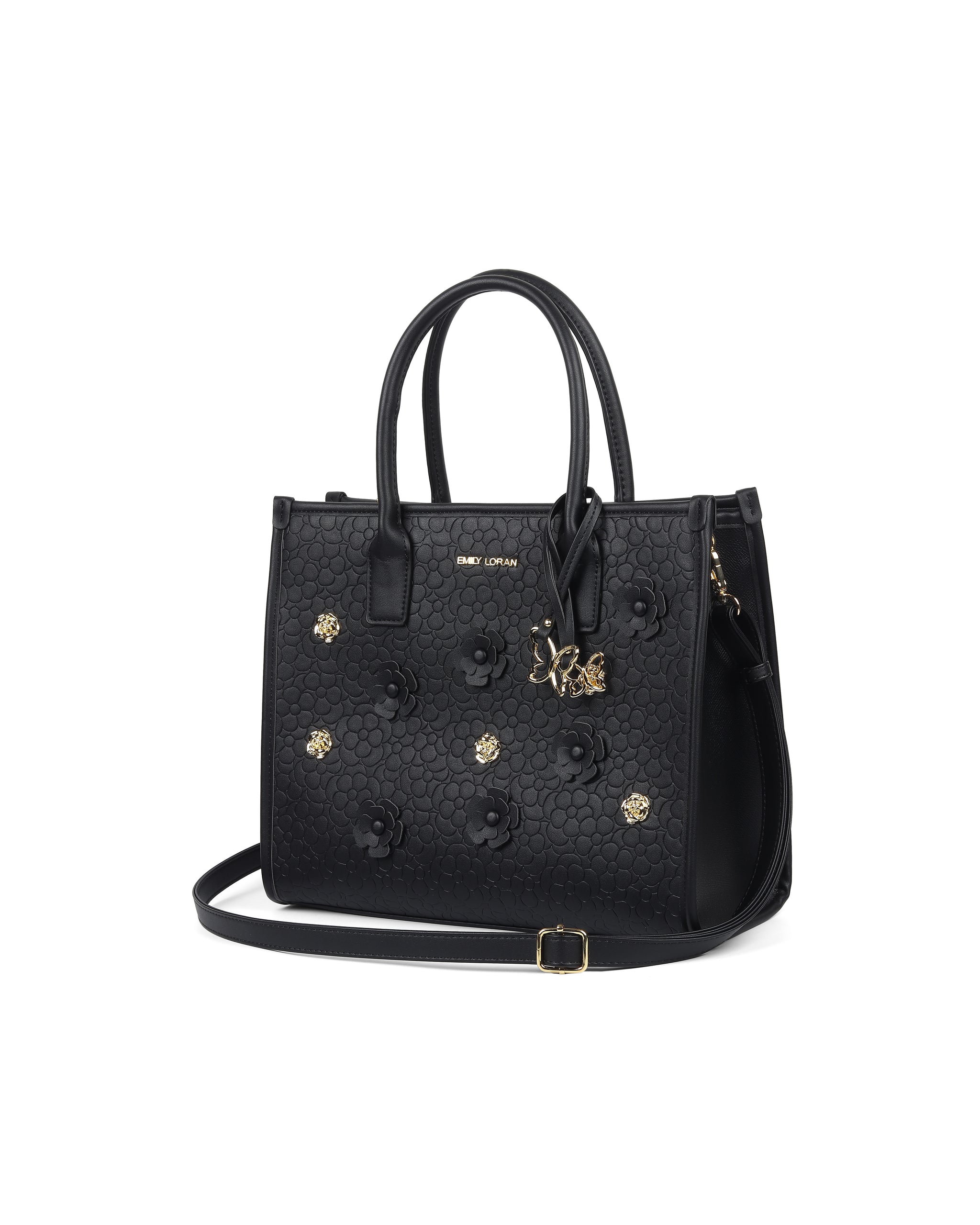 Fleure Handbag- Black