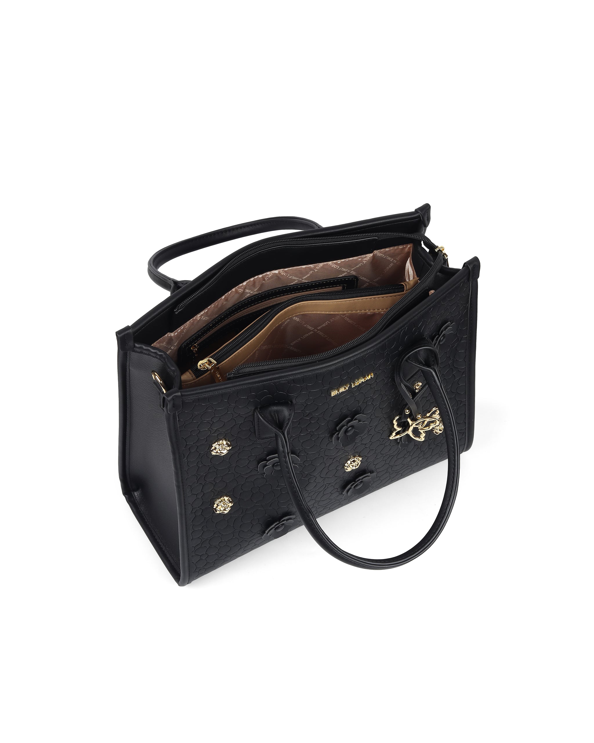 Fleure Handbag- Black