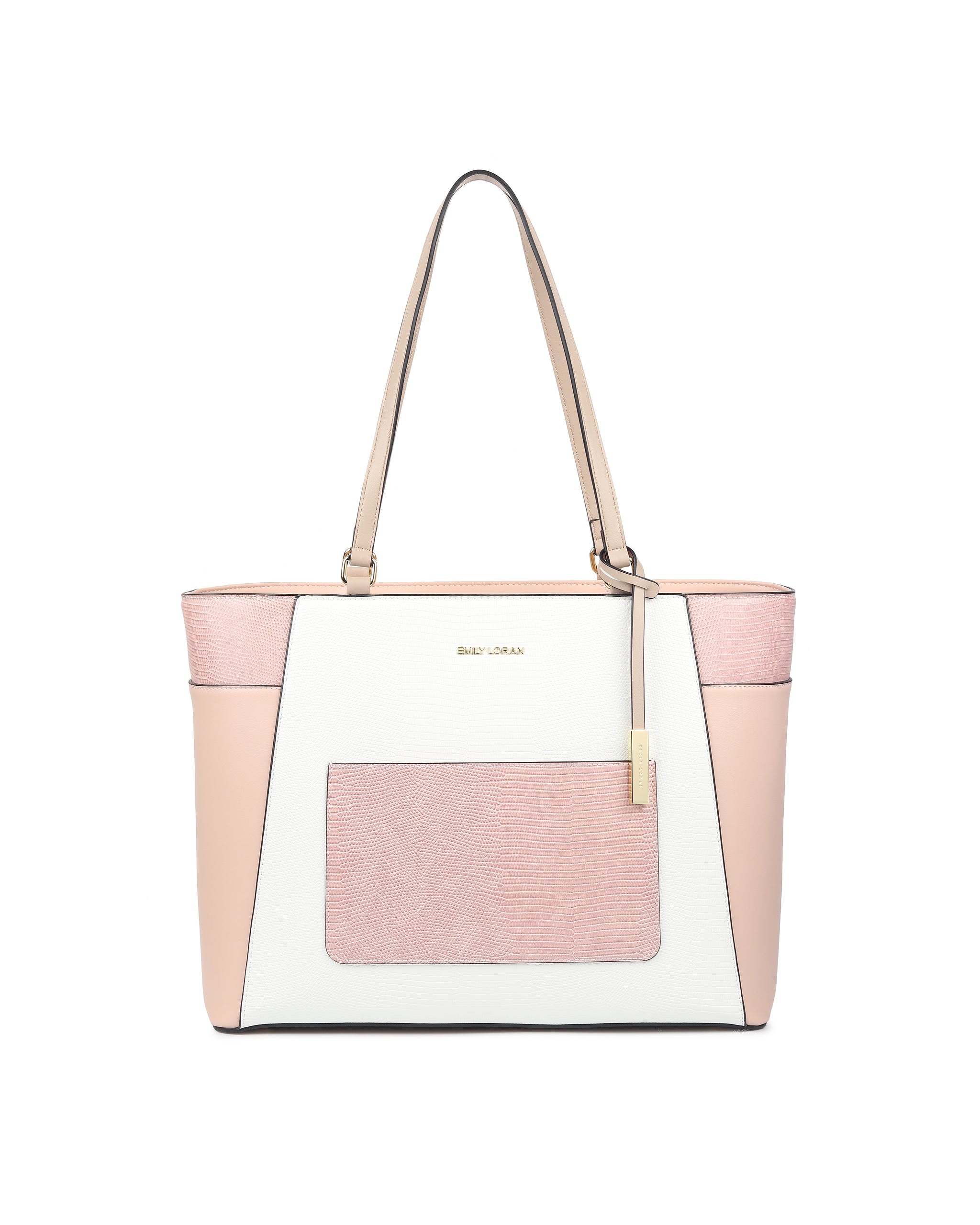 Nova Tote Bag -  White Floral